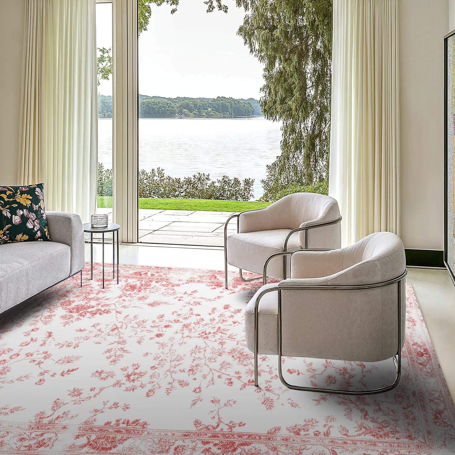 Wilton - Tulum (roze/wit)