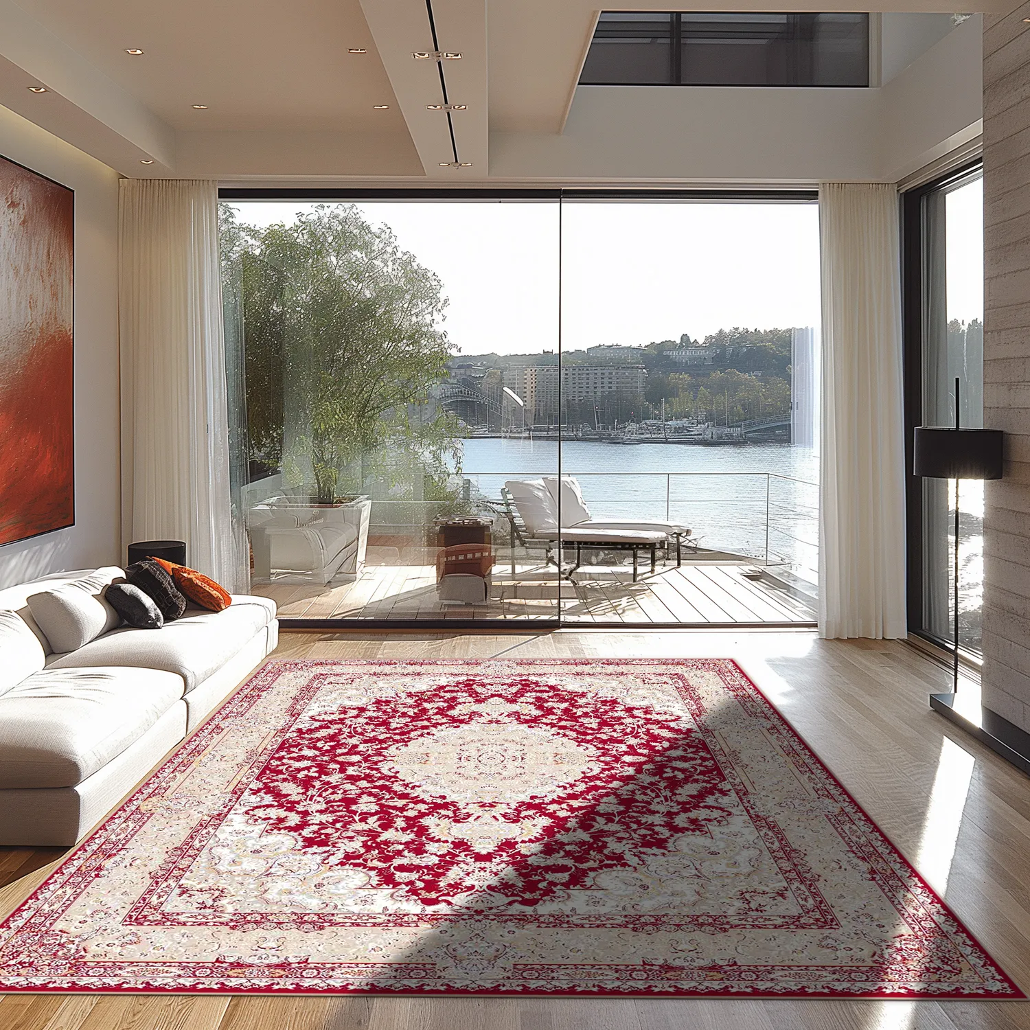 Wilton - Vakifli (rood/multi)