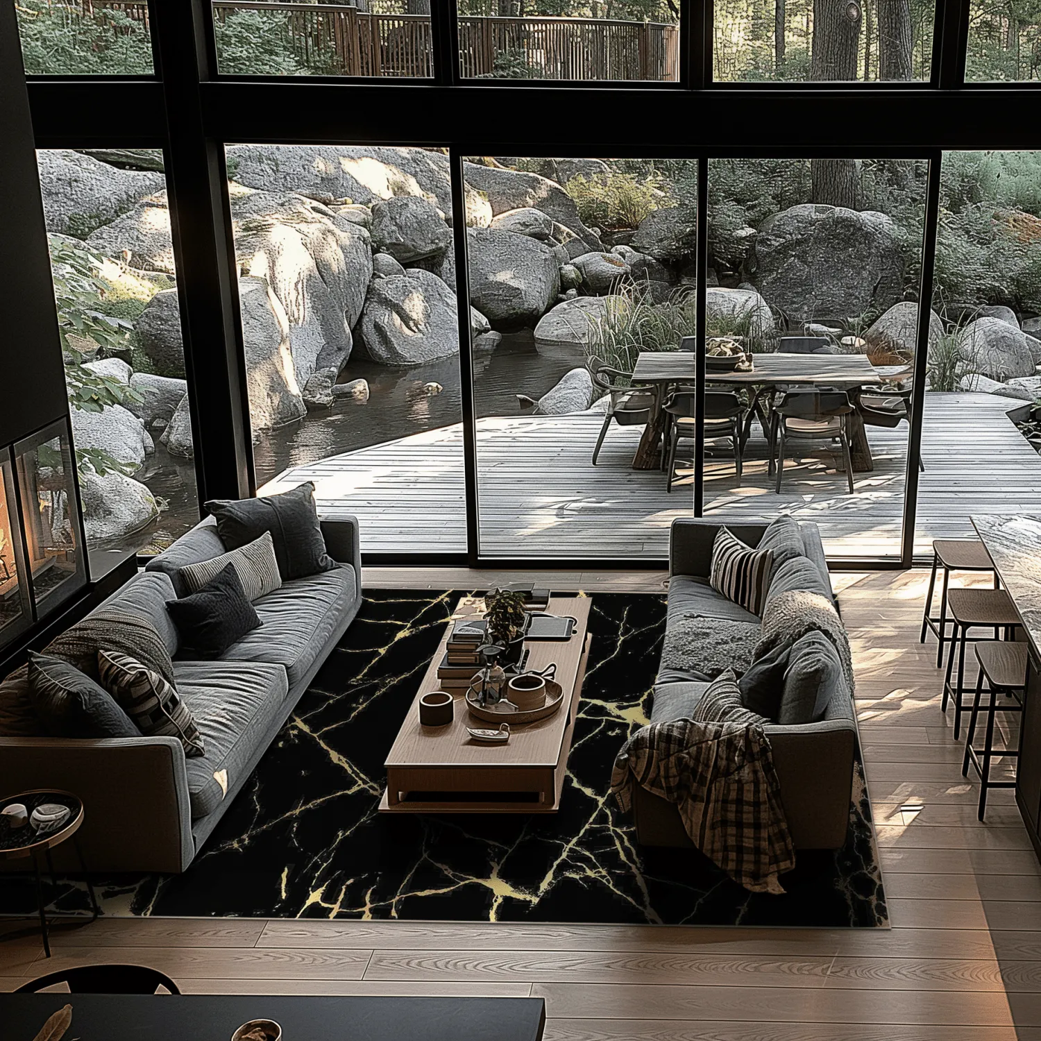 Wilton - Vieste (zwart/goud)