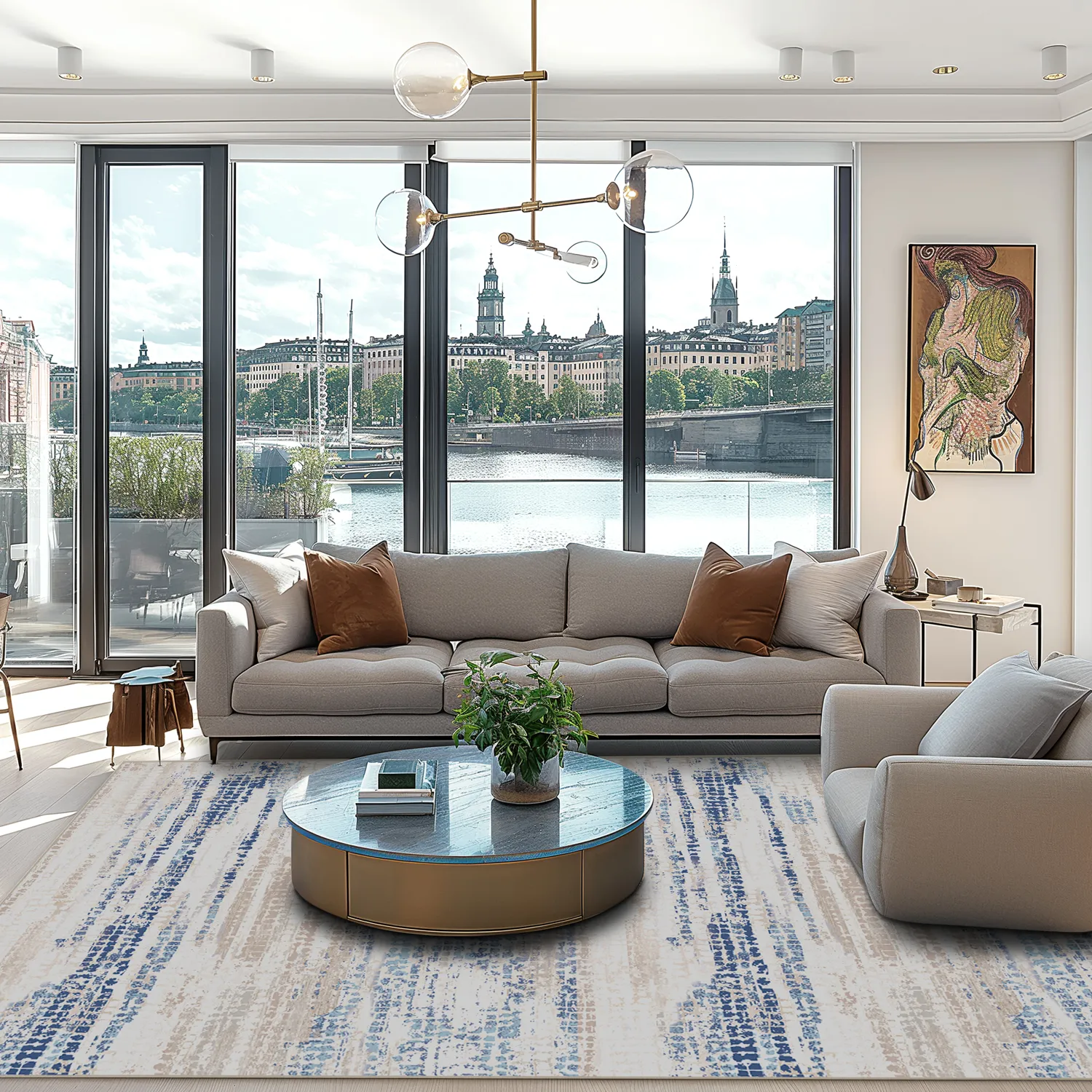 Wilton - Yafran (blauw)