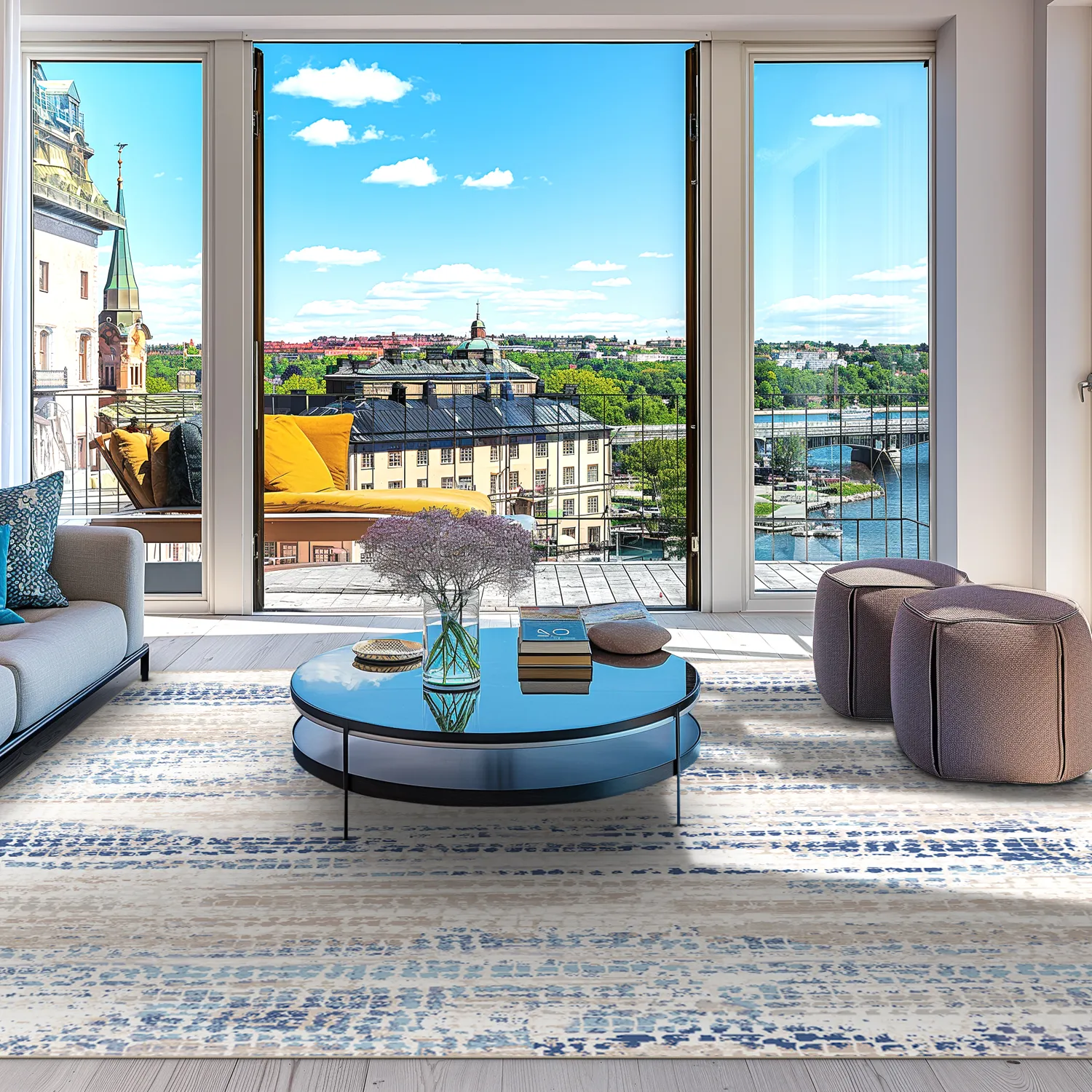 Wilton - Yafran (blauw)