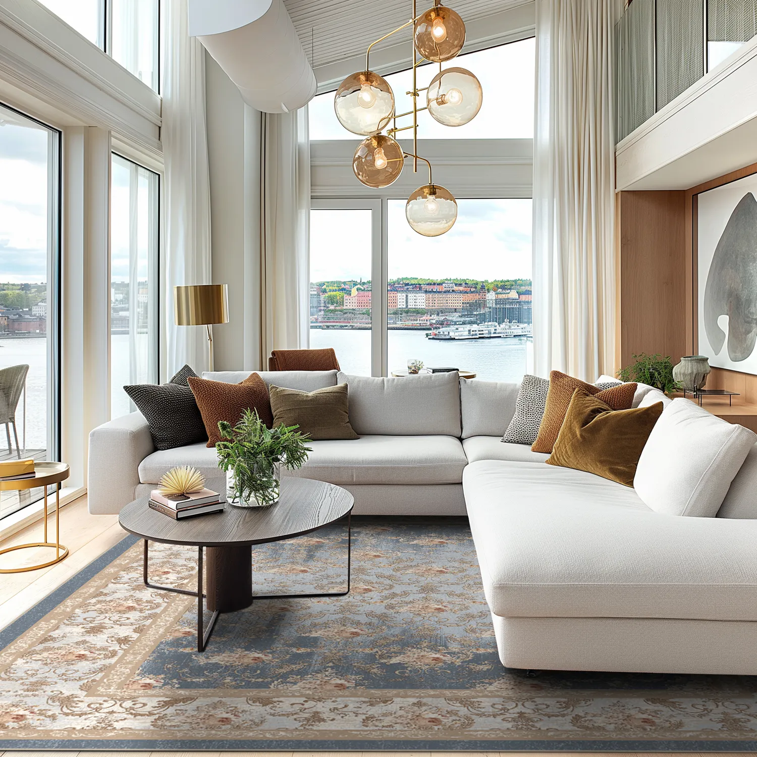 Wilton - Zafer (grijs/beige)