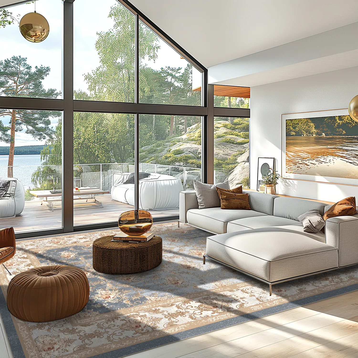 Wilton - Zafer (grijs/beige)