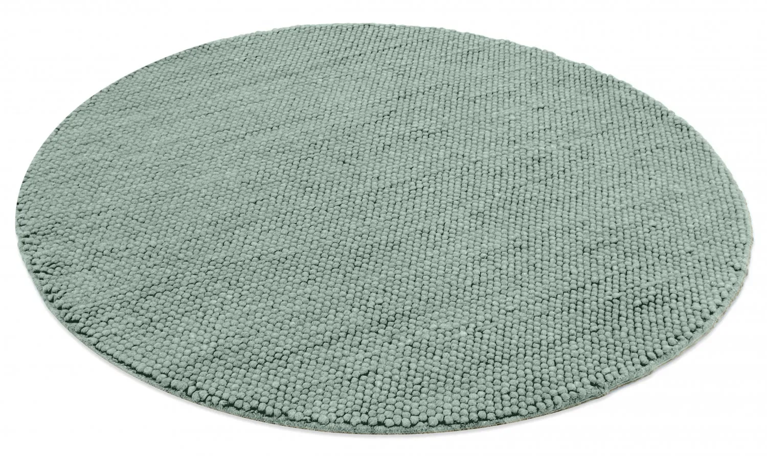 Ronde vloerkleden - Avafors Wool Bubble (groen)