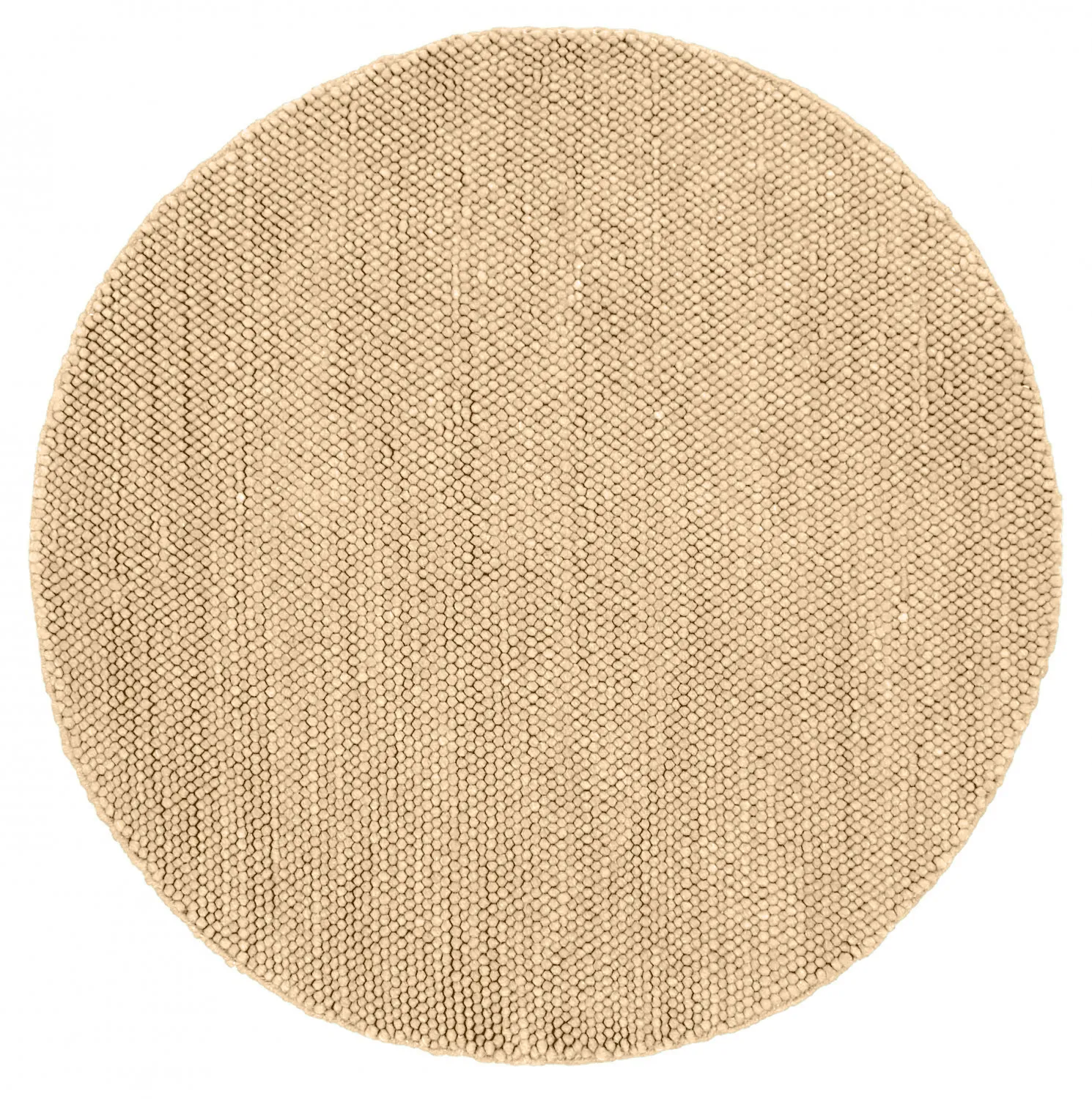 Ronde vloerkleden - Avafors Wool Bubble (sand)
