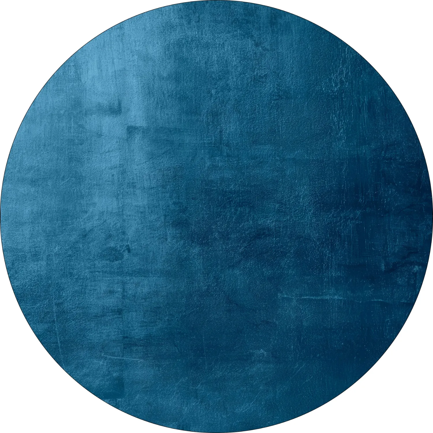 Rond vloerkleed - Artena (donkerblauw)