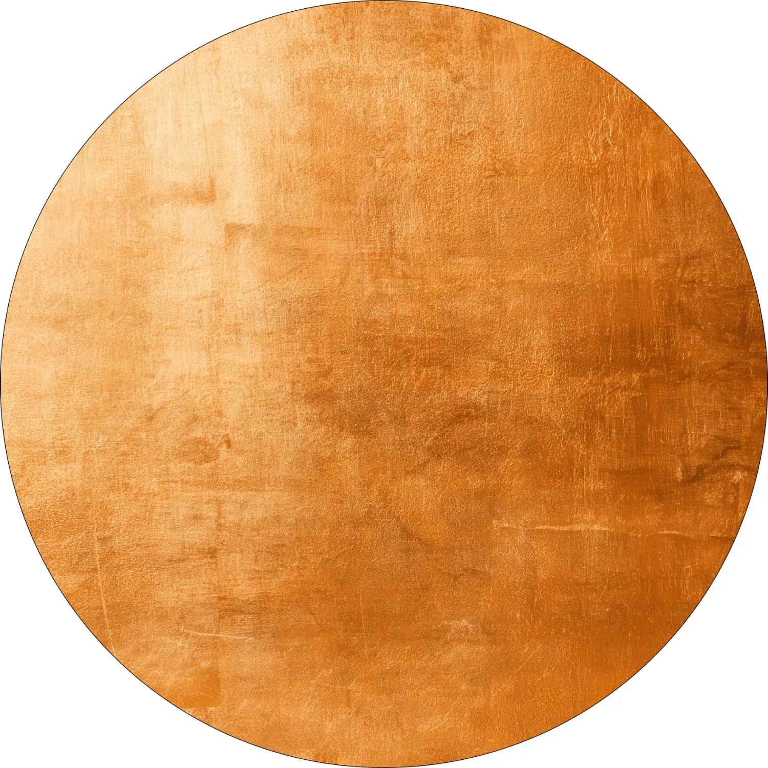 Rond vloerkleed - Artena (oranje)