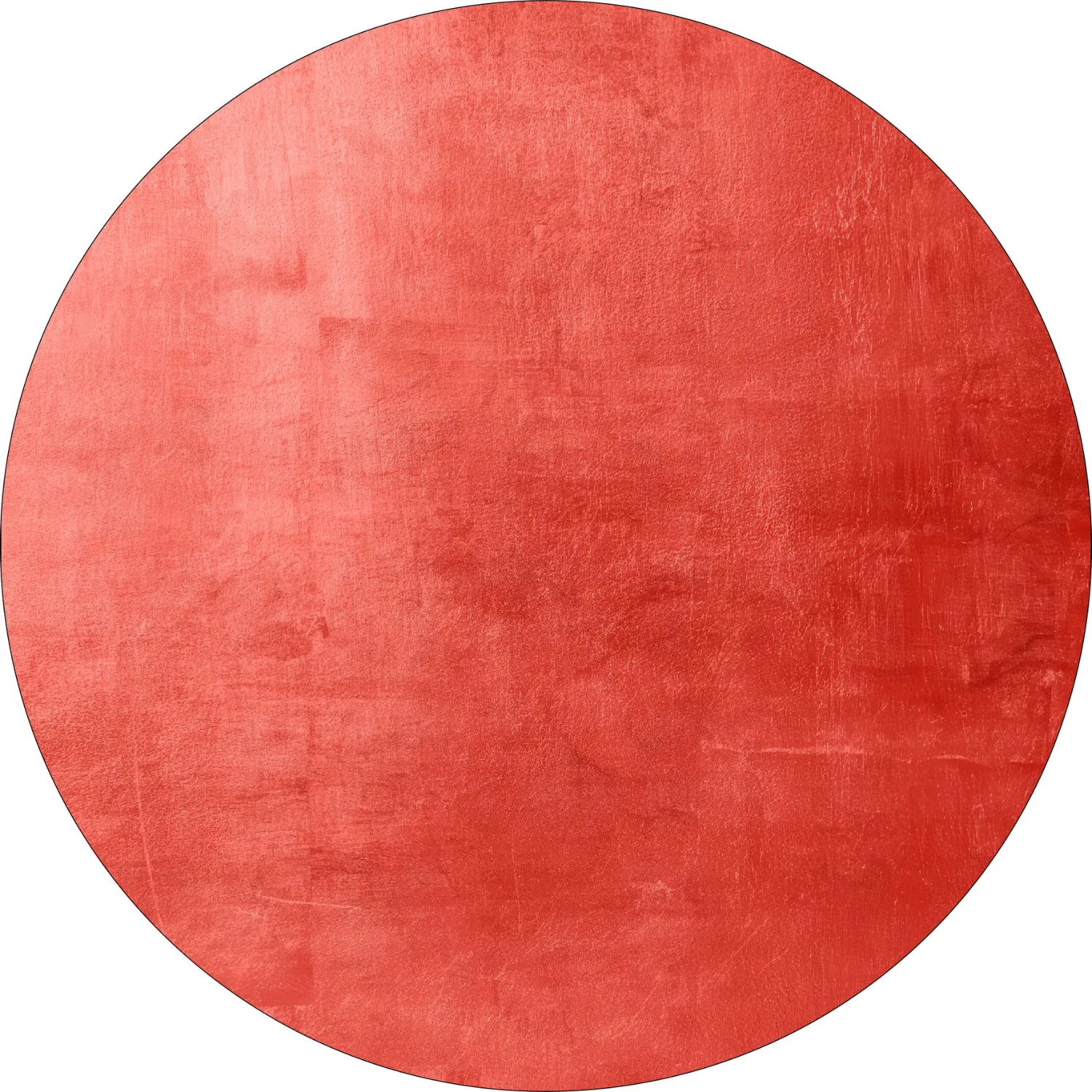 Rond vloerkleed - Artena (rood)