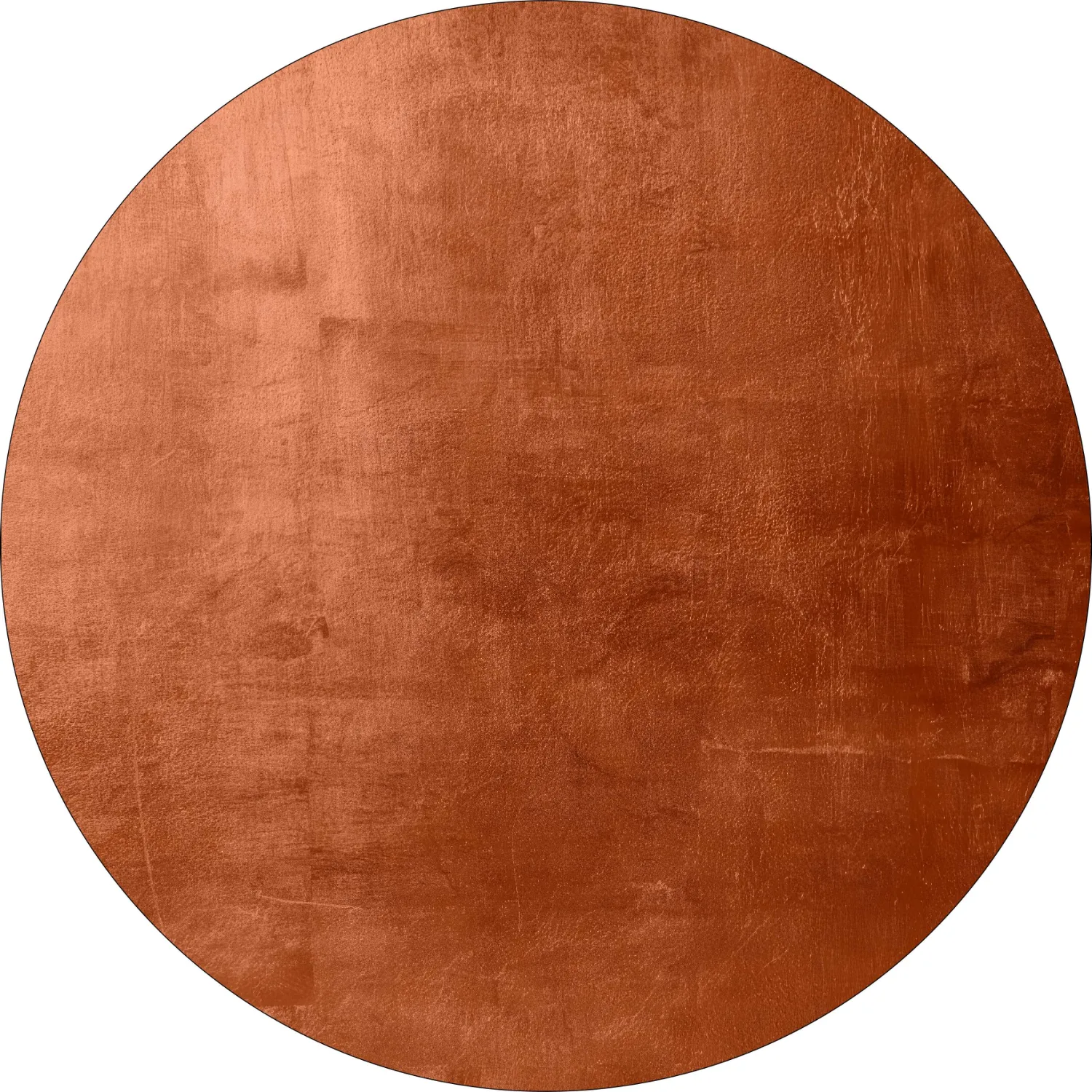Rond vloerkleed - Artena (terracotta)