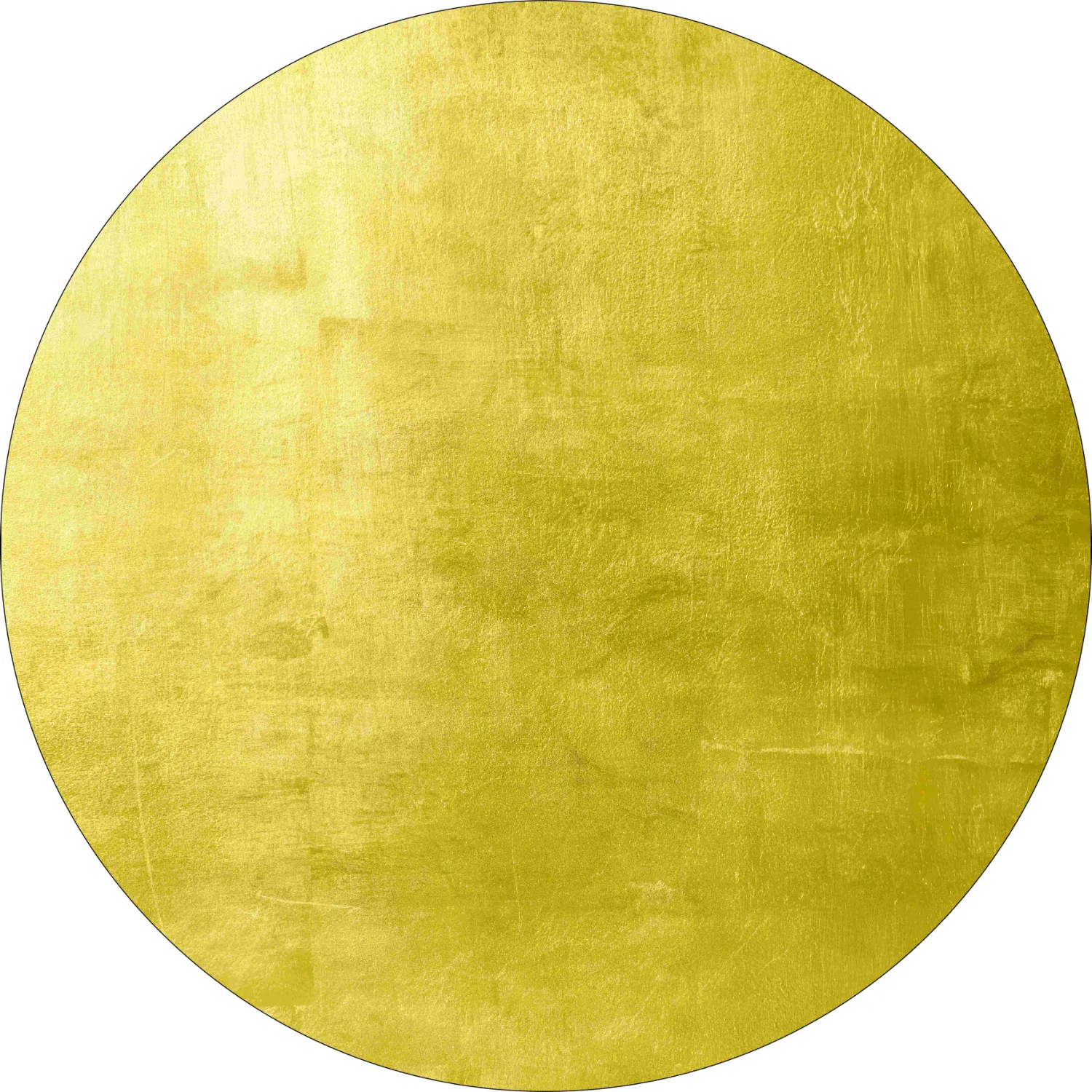 Rond vloerkleed - Artena (geel)