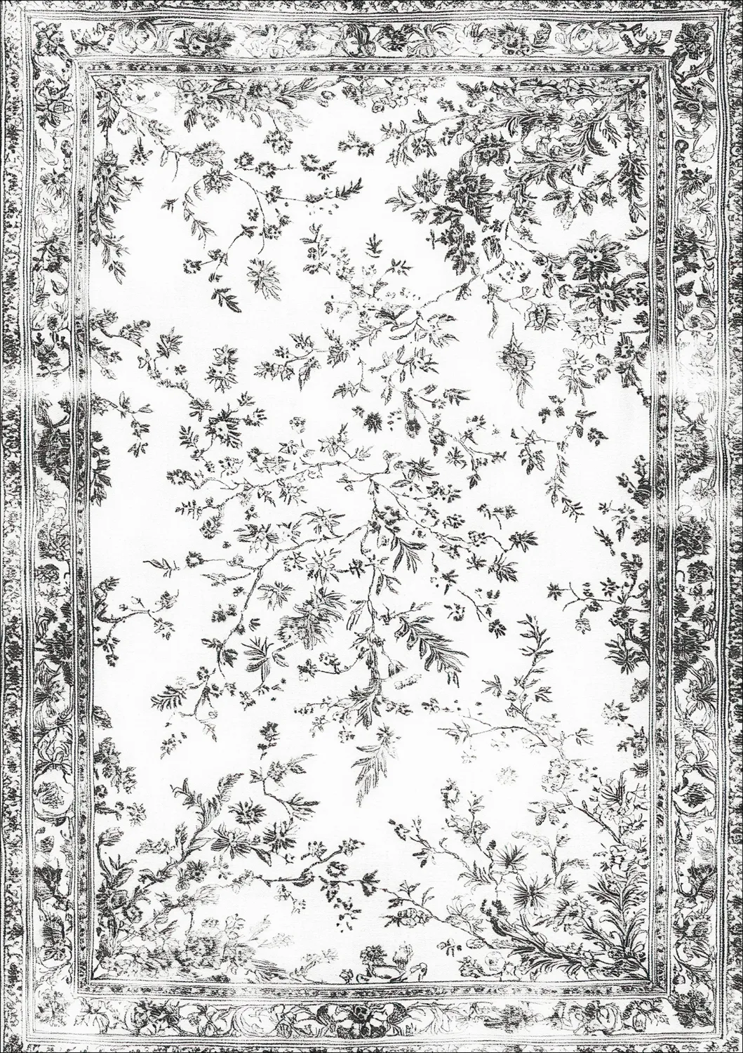 Wilton - Tulum (zwart/wit)