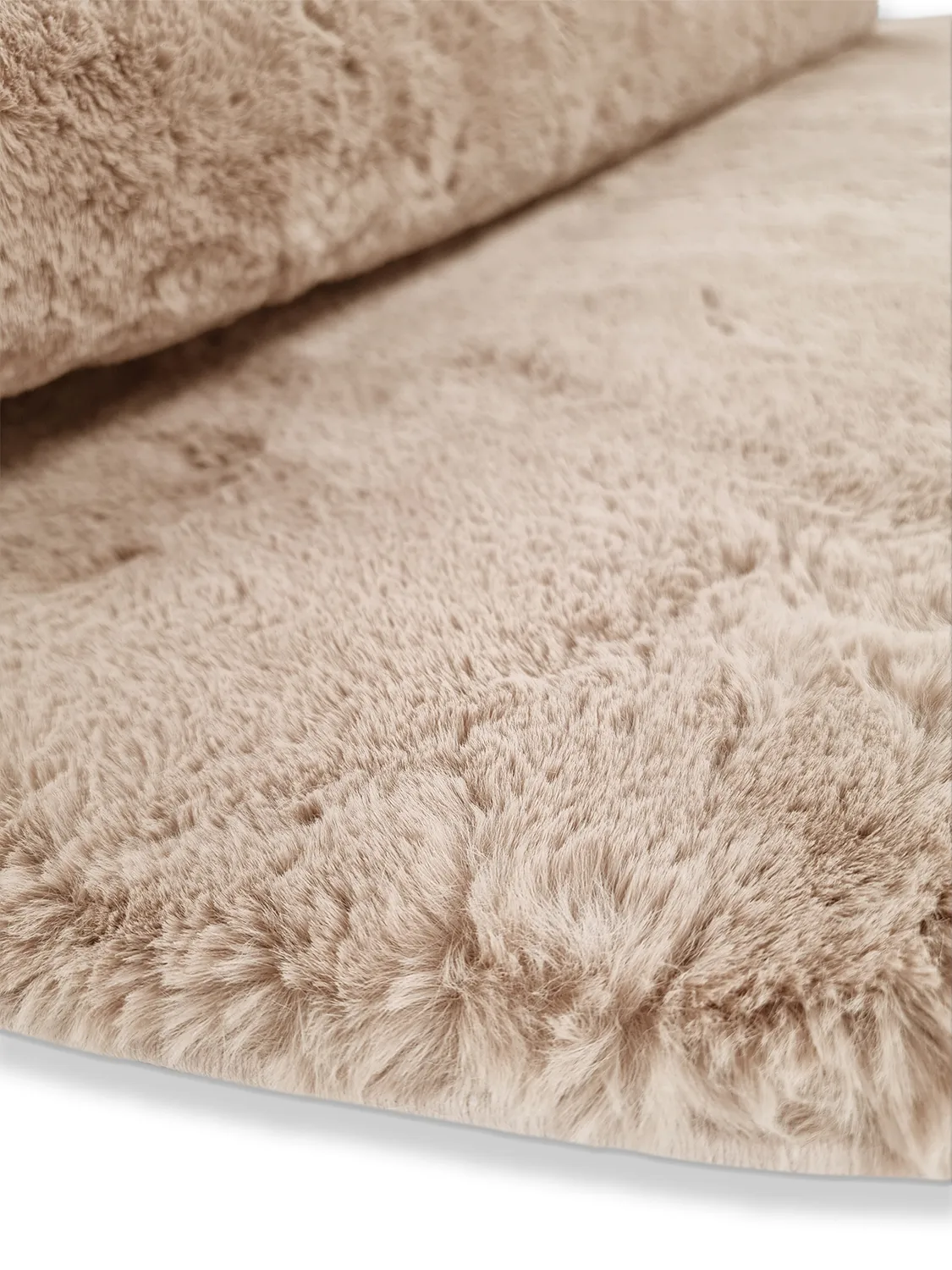 Ronde vloerkleden - Cloud Super Soft (taupe)