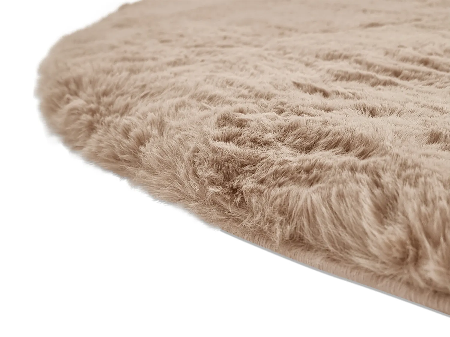 Ronde vloerkleden - Cloud Super Soft (taupe)