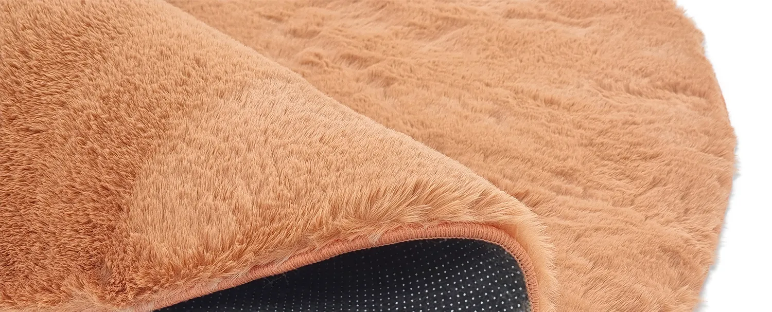 Ronde vloerkleden - Cloud Super Soft (terracotta)