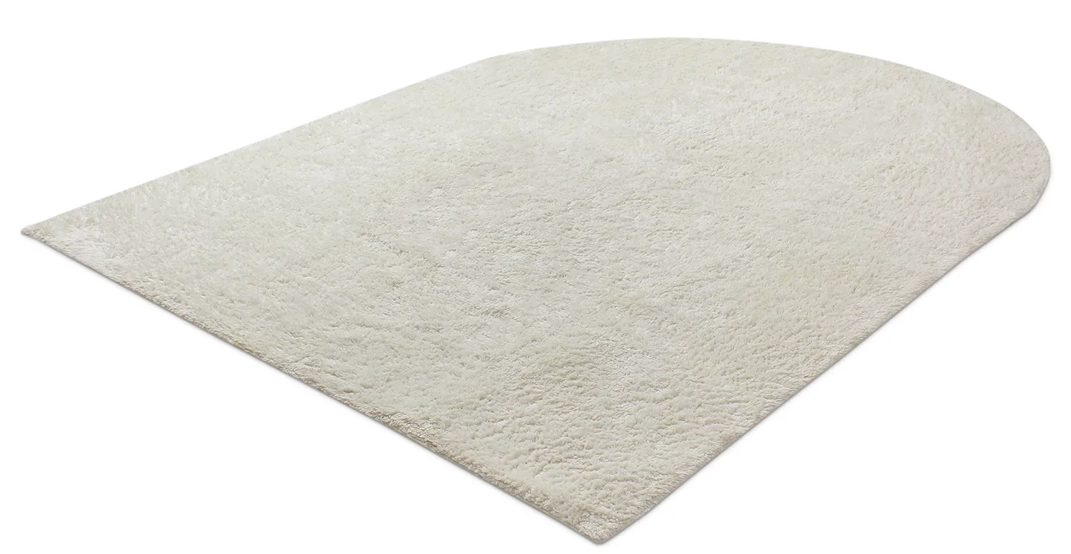 Hoogpolig vloerkleed - Sion Natural Cotton Shaggy (offwhite)