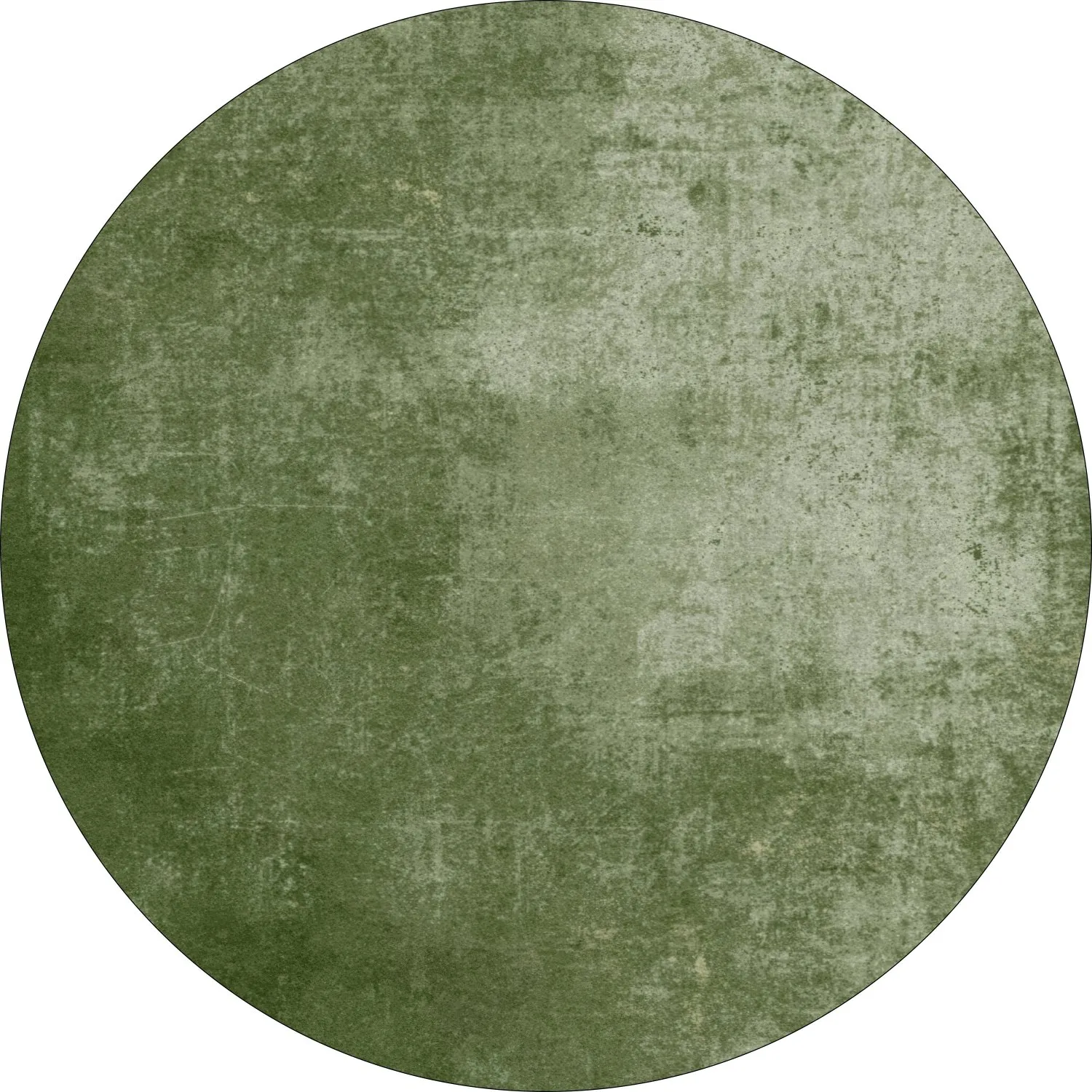 Rond vloerkleed - Lynton (groente)