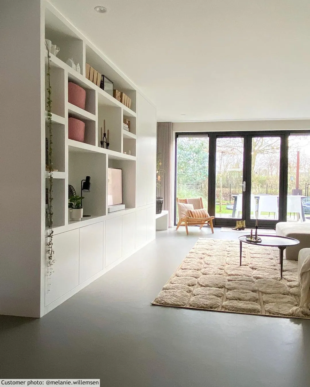 Hoogpolig vloerkleed - Fondi (beige)