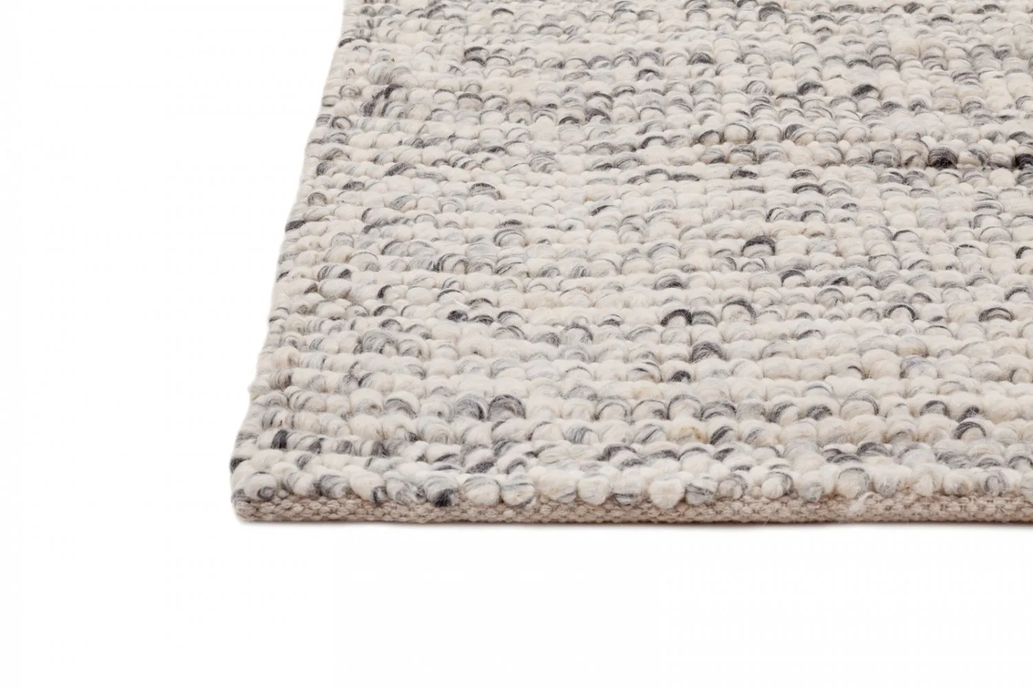 Wollen-vloerkleed - Mesra (grijs)