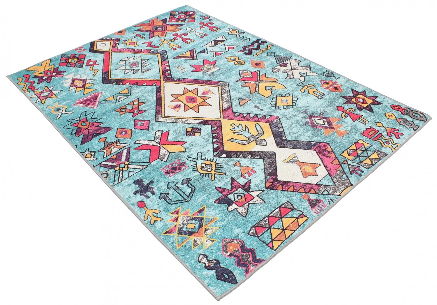 Wilton - Misare (blauw/multi)