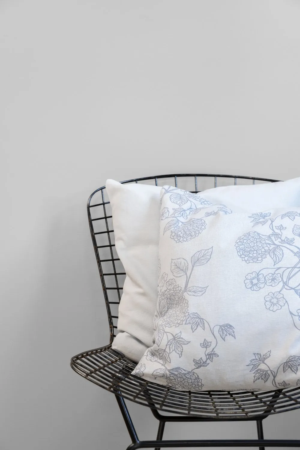 Kussensloop x 2 - Minna (blauw)