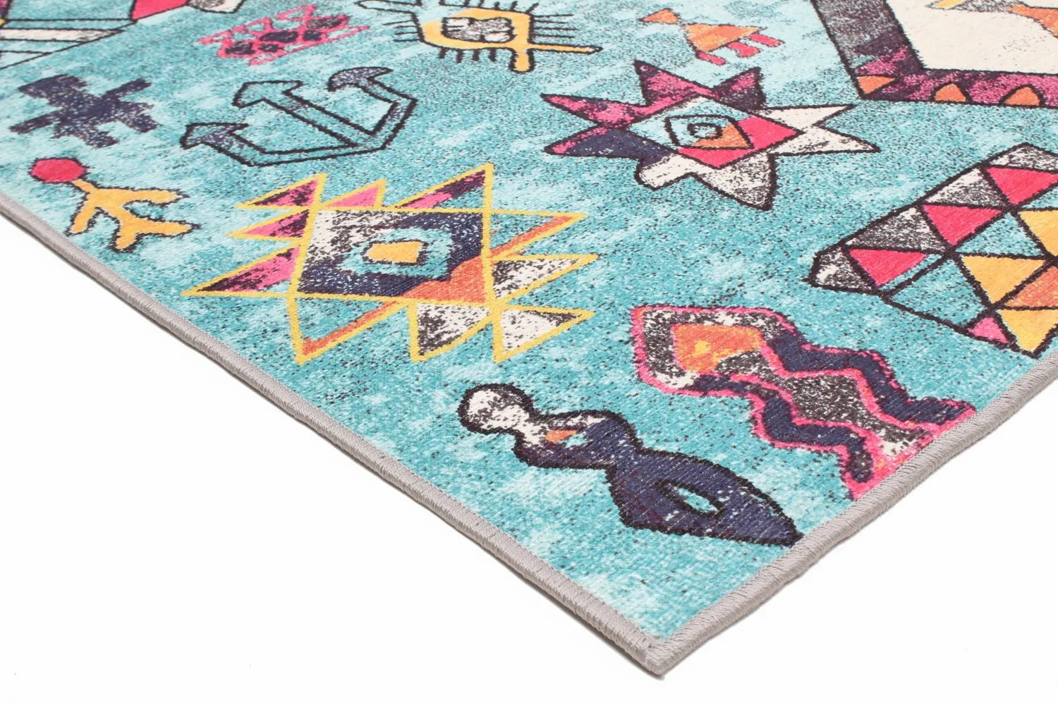 Wilton - Misare (blauw/multi)