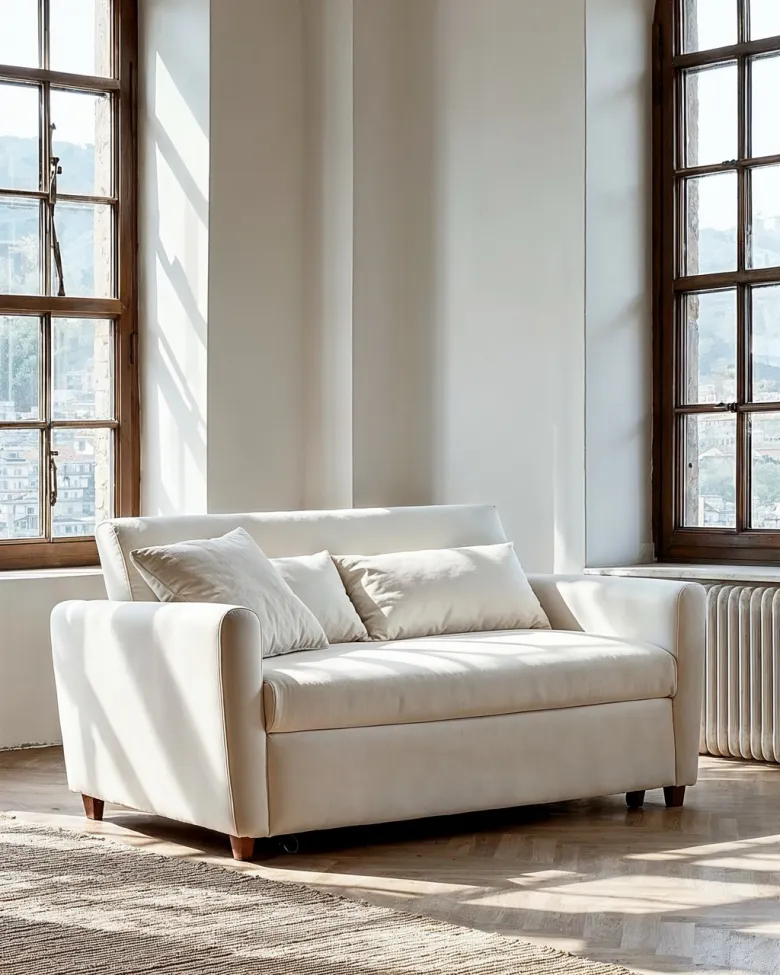 Slaapfauteuil - San Francisco (wit)