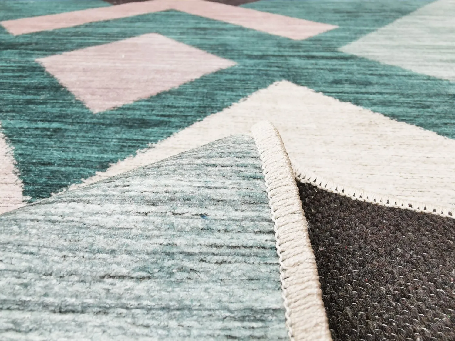 Wilton - Temara (blauw/multi)