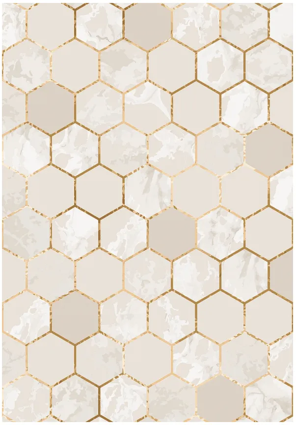 Wilton - Morino (beige/wit/goud)