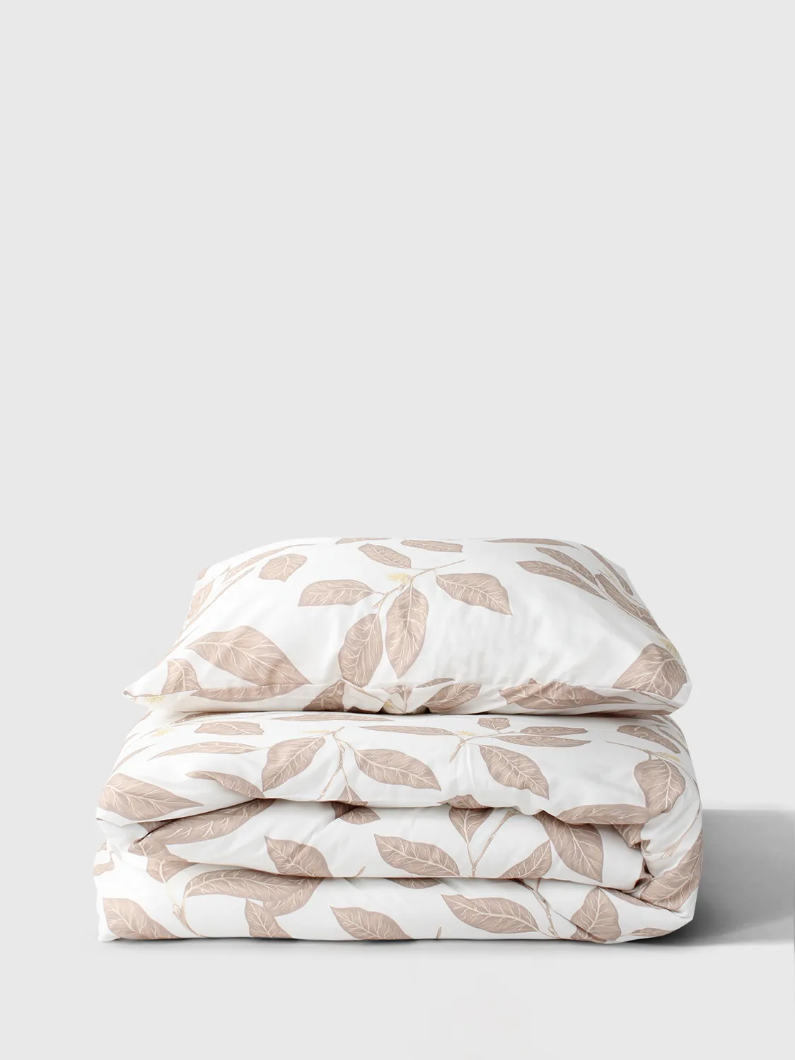 Dekbedovertrek set - Morris (beige)