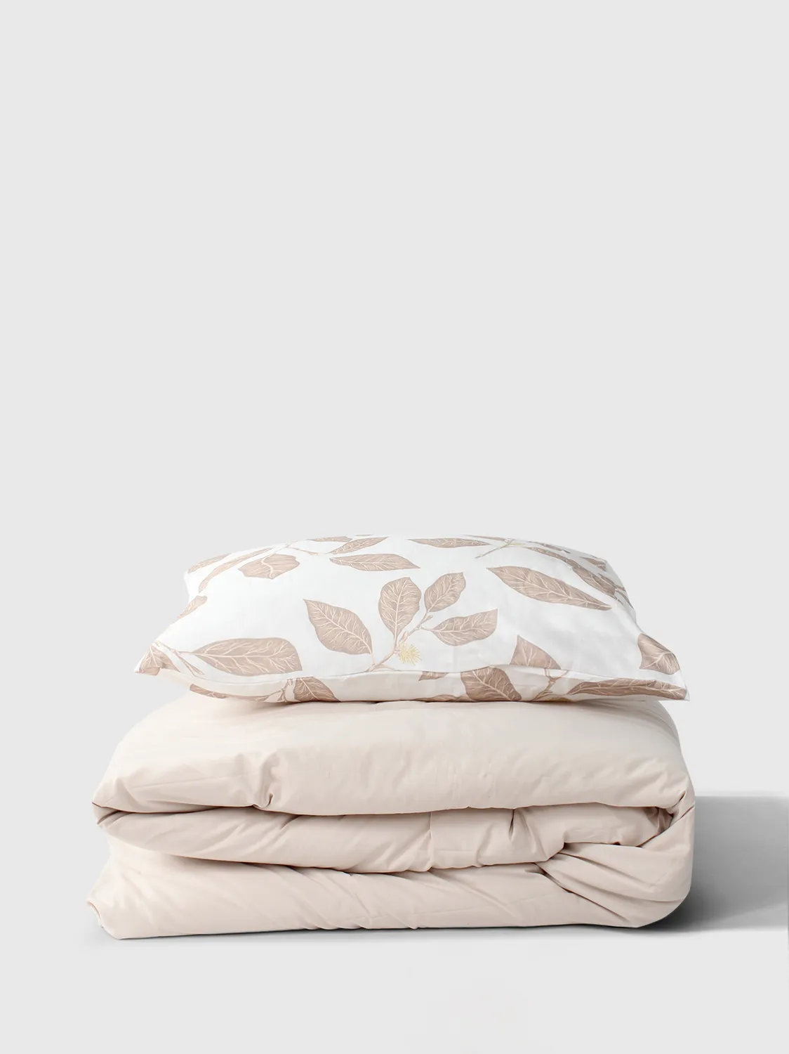 Dekbedovertrek set - Morris (beige)