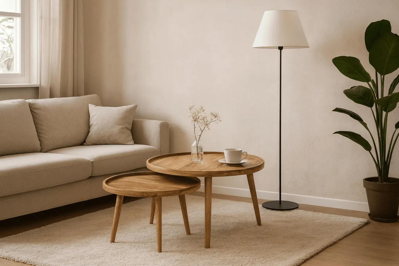 Salontafel - Manarola - 2 delar (natuur)