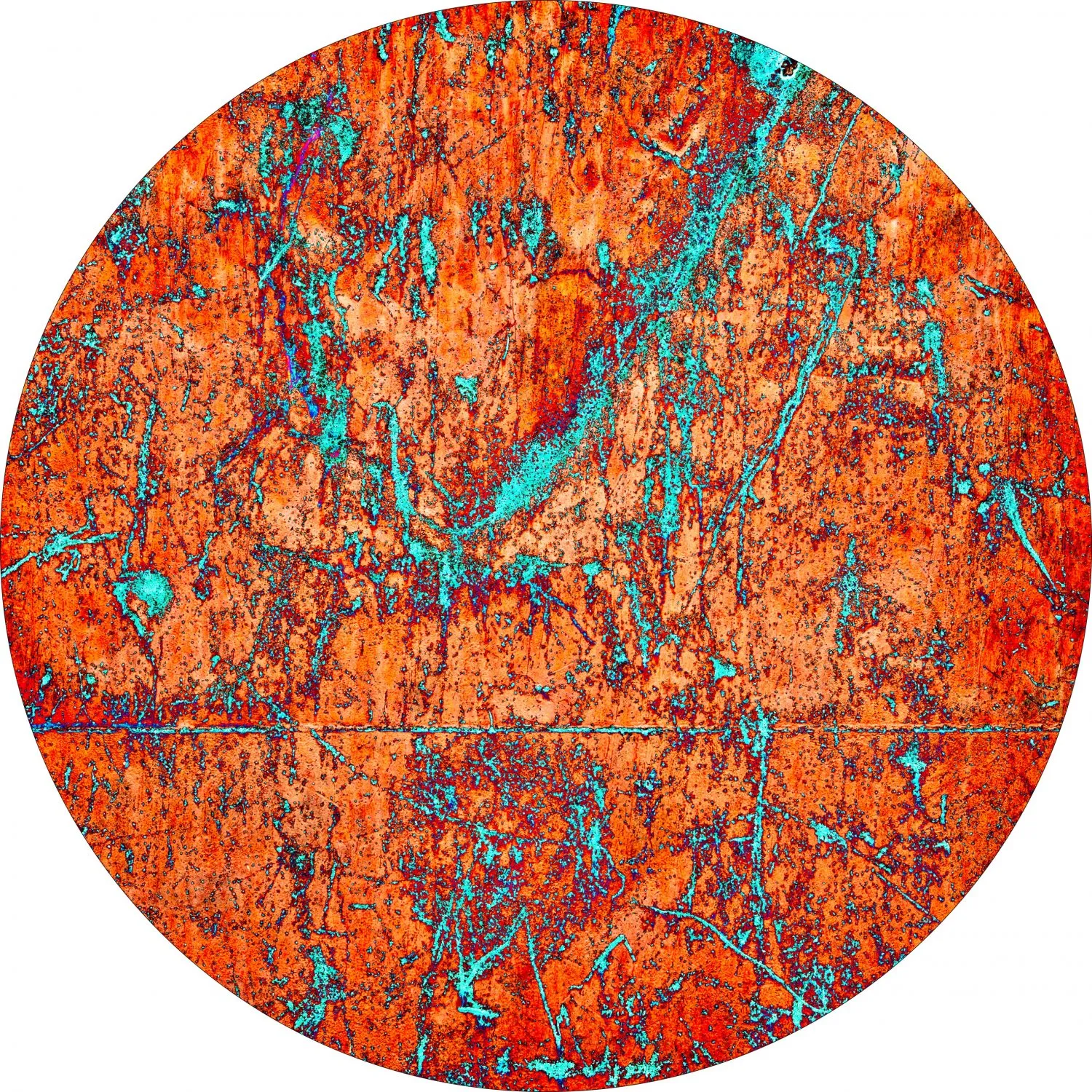 Rond vloerkleed - Alvito (multi)