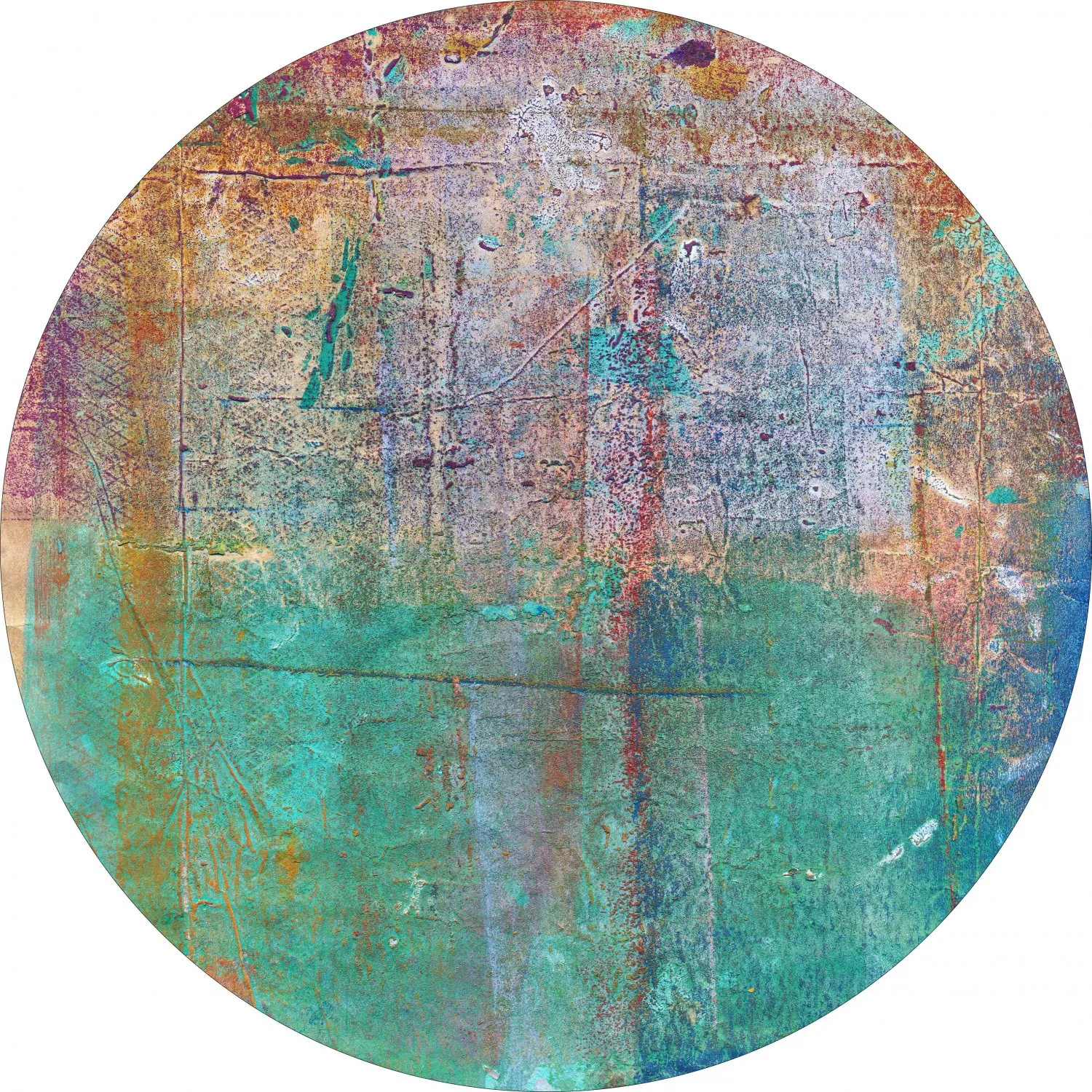 Rond vloerkleed - Trento (multi)