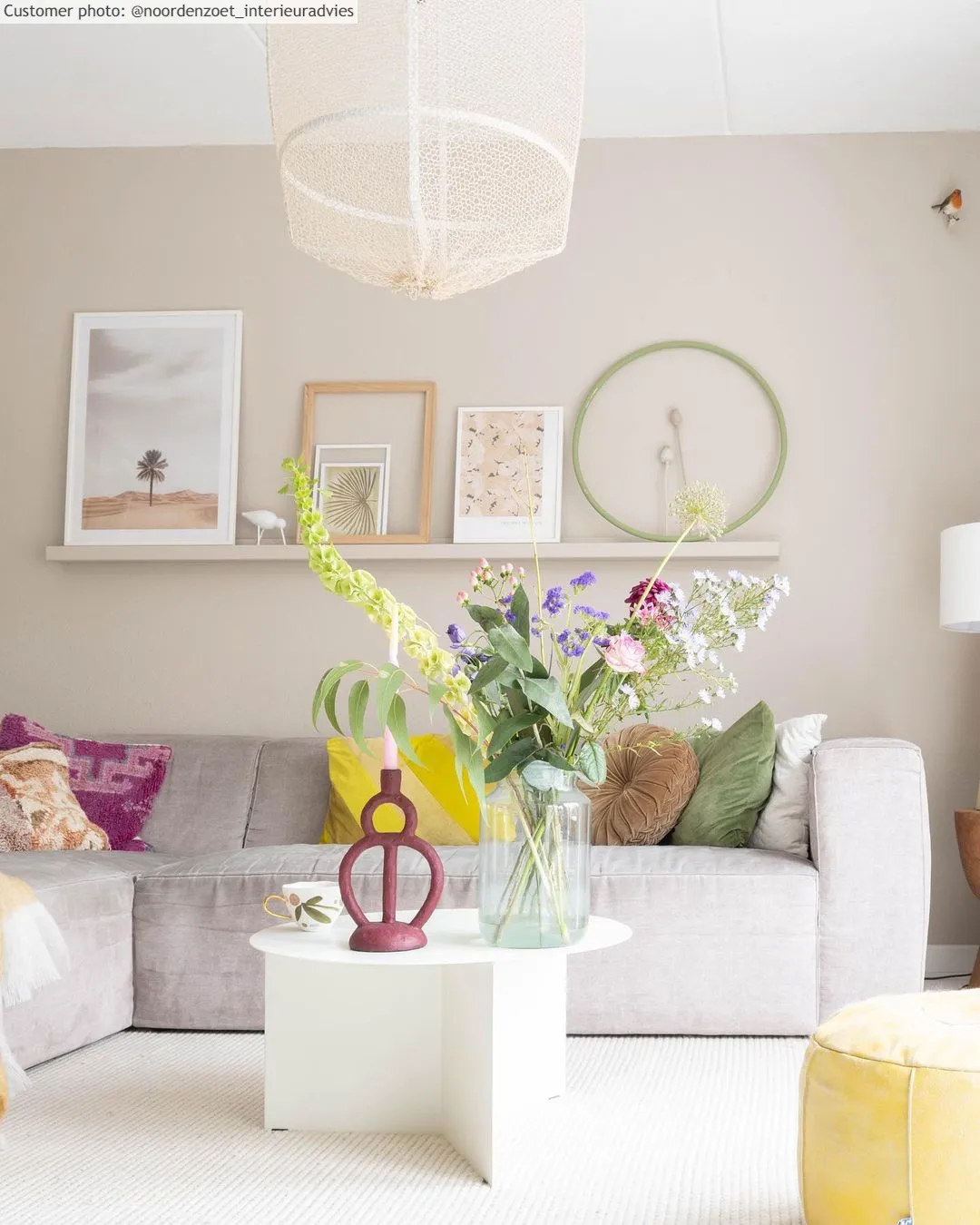 Wollen-vloerkleed - Coastal (wit)