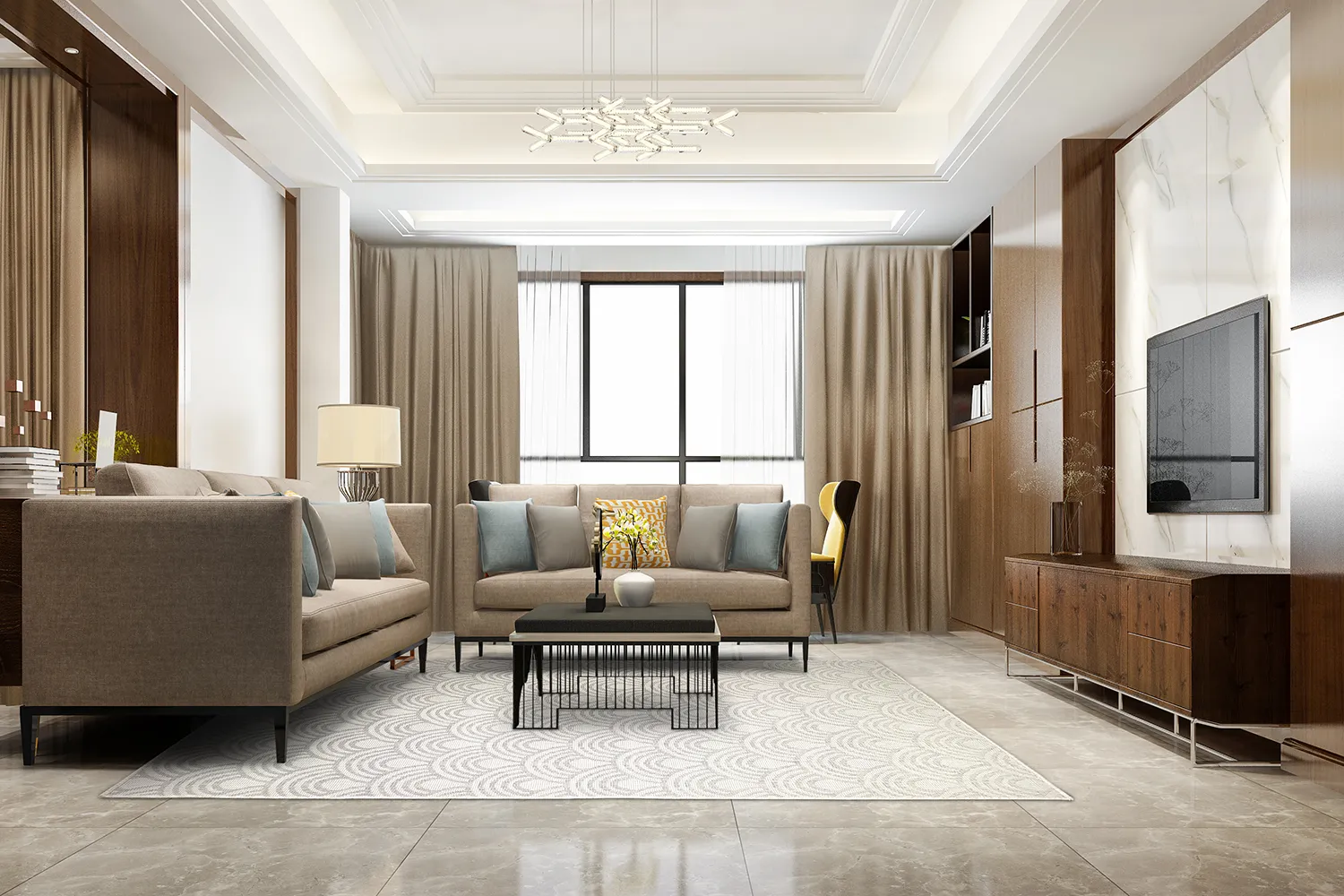 Vloerkleden voor binnen en buiten - Odin (grijs)