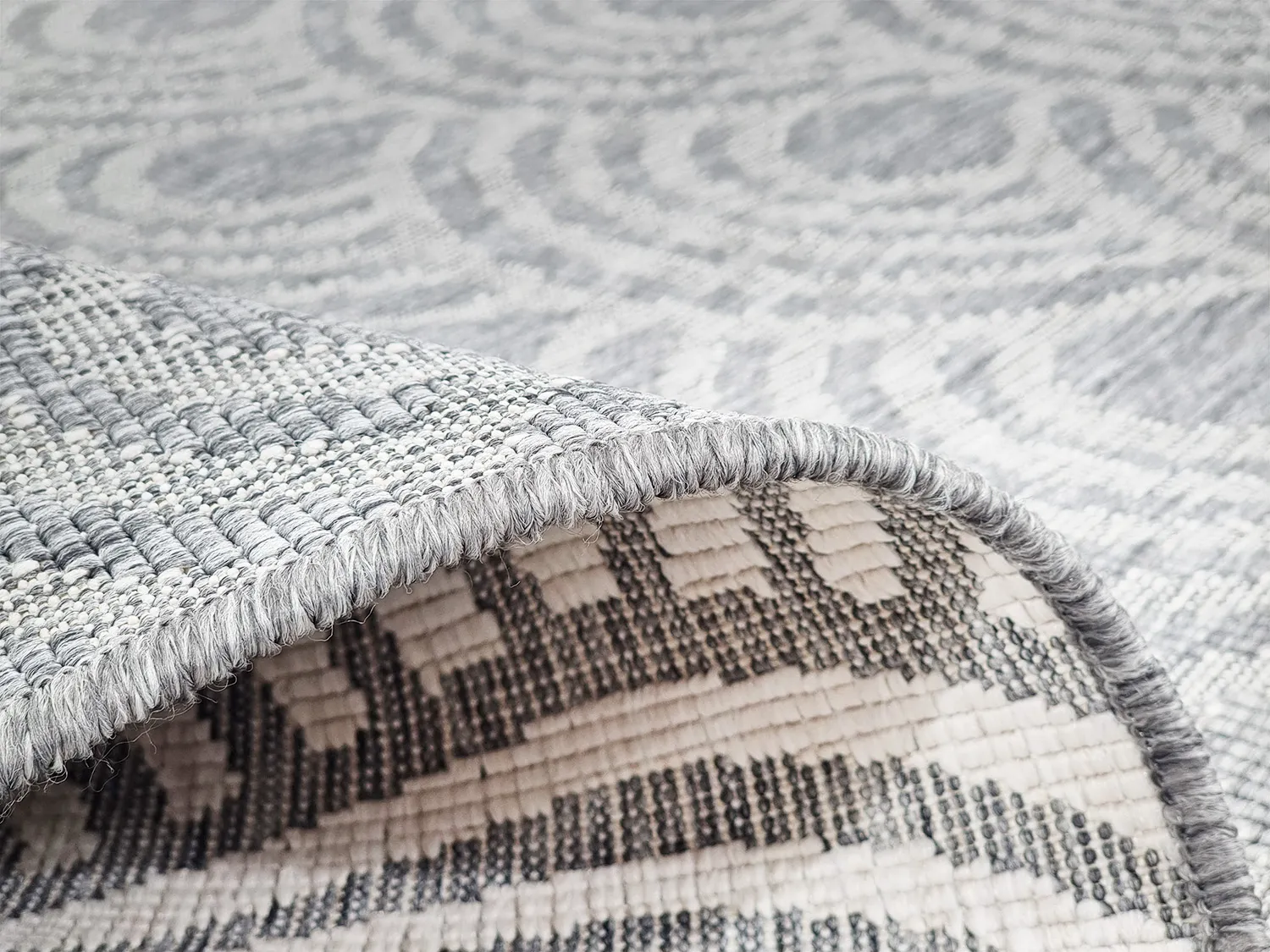 Vloerkleden voor binnen en buiten - Odin (grijs)