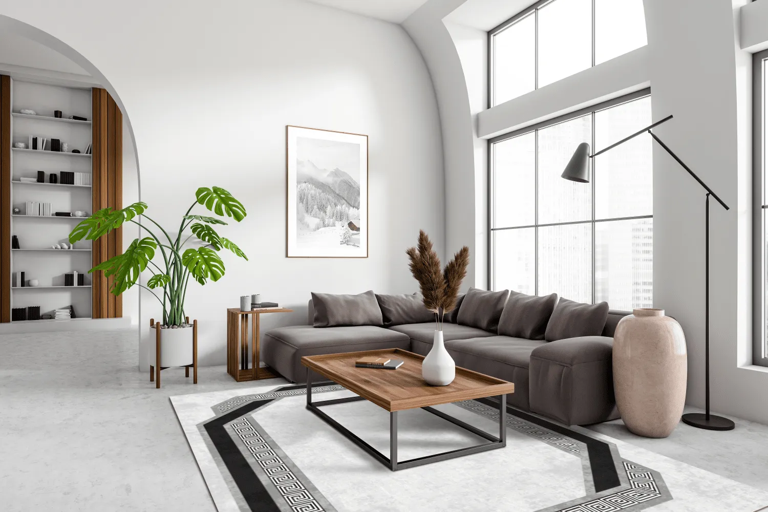 Wilton - Olympia (zwart/wit)