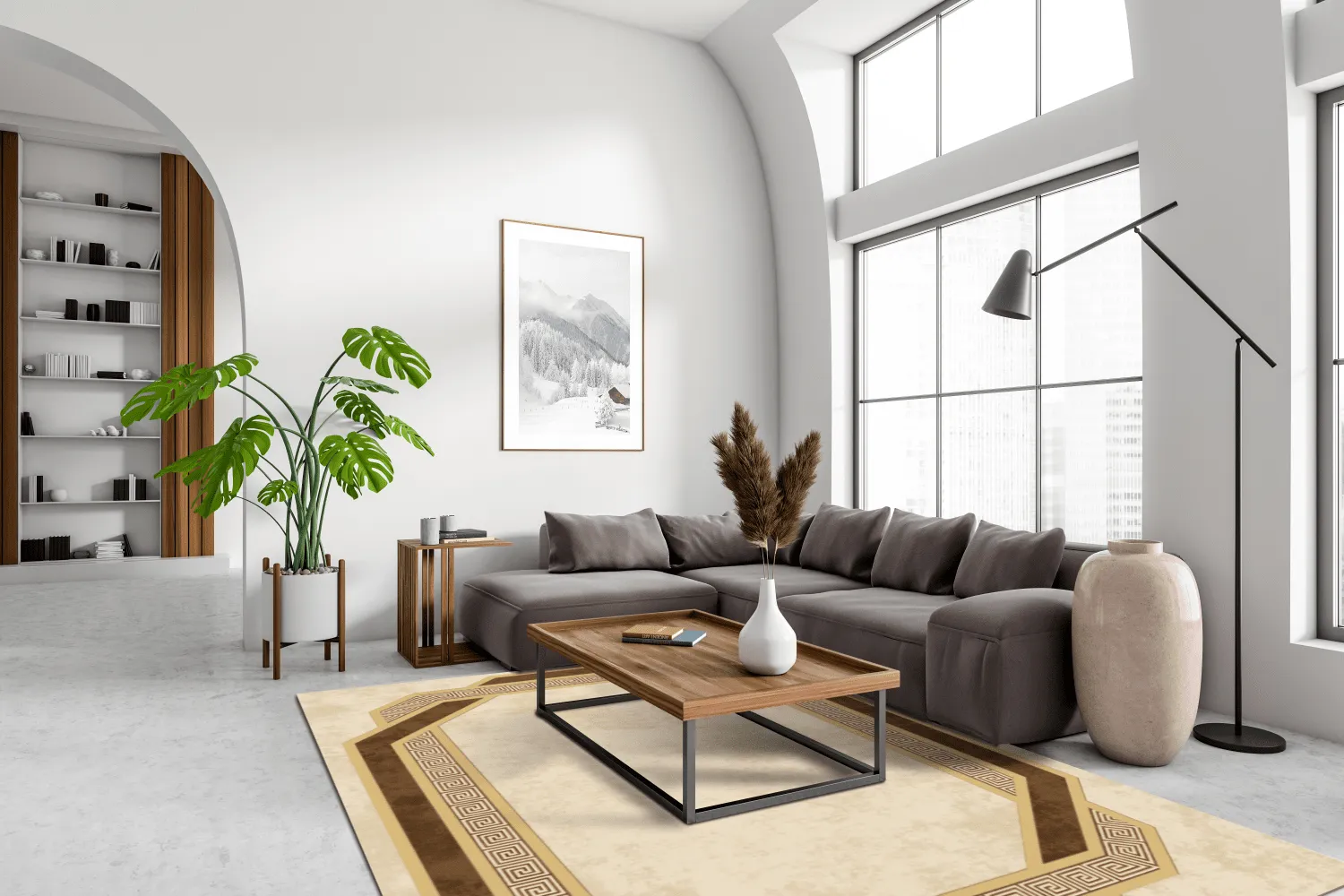 Wilton - Olympia (beige/bruin)