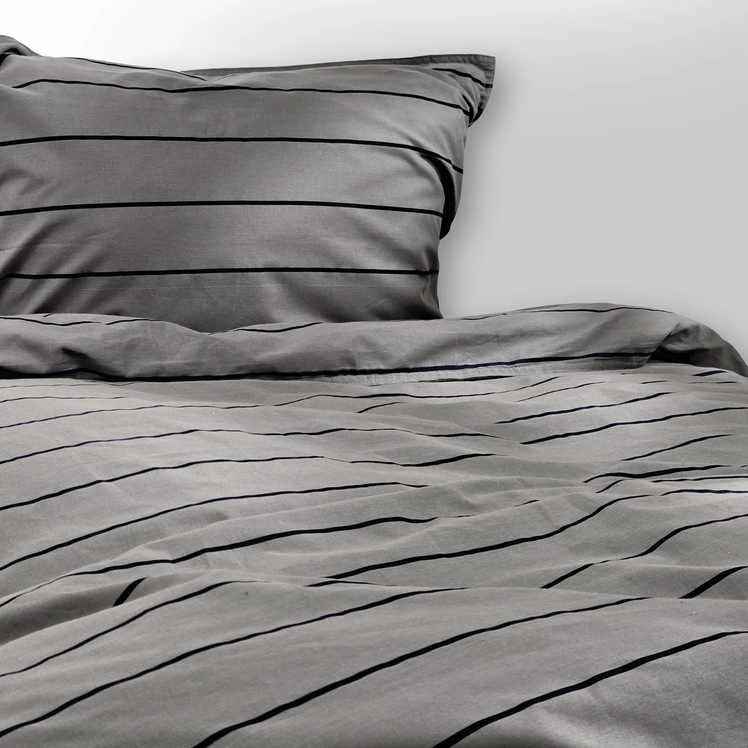 Kussensloop - Isadora (donkergrijs)