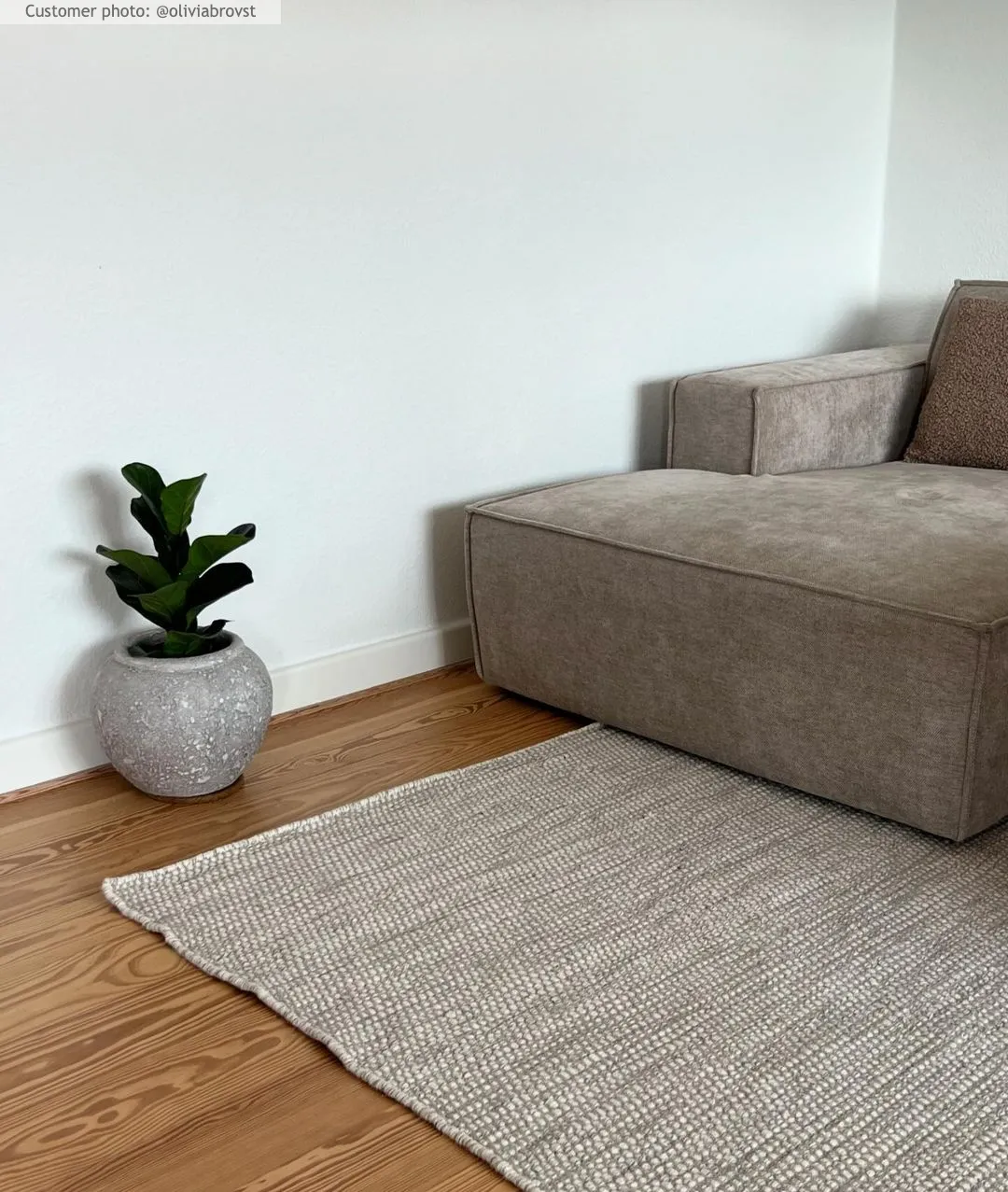 Wollen-vloerkleed - Otago (natuur)