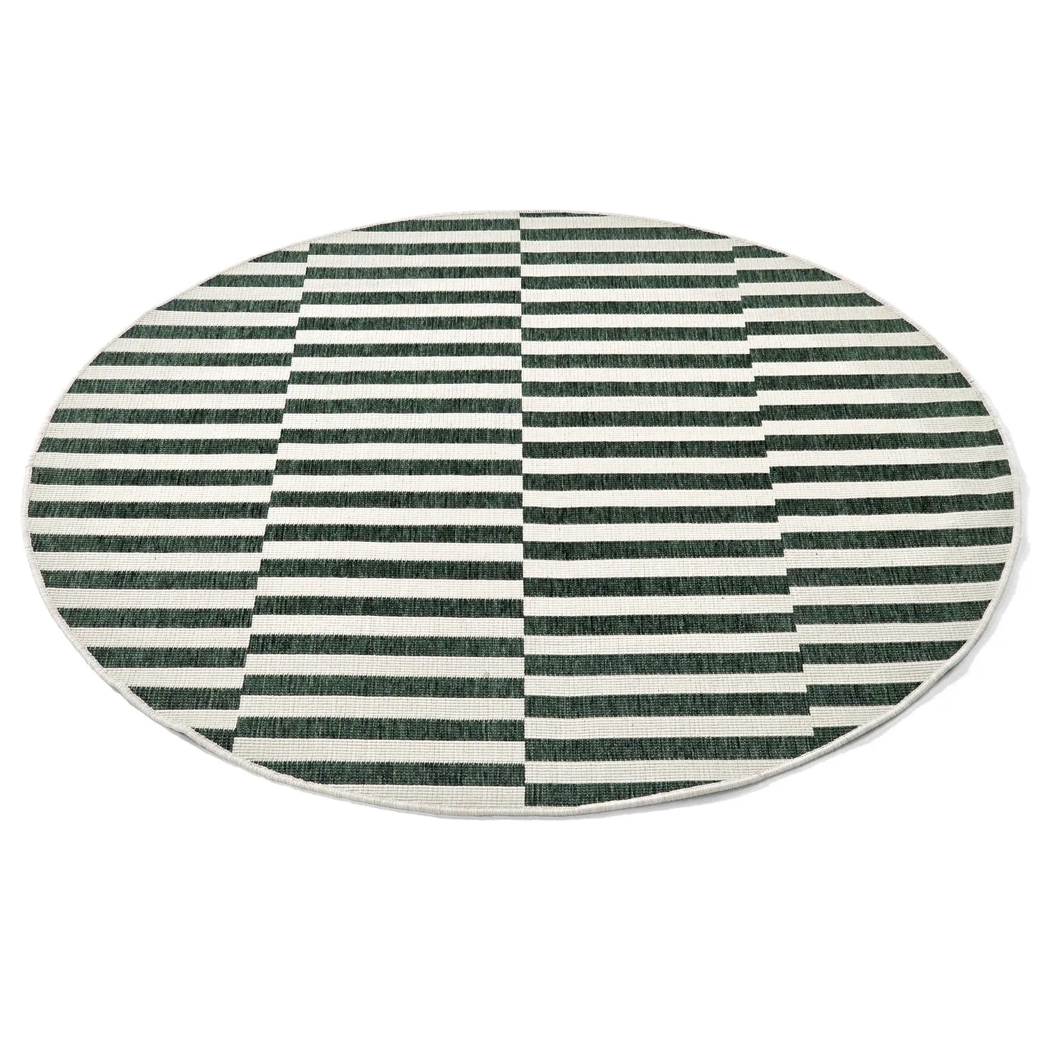 Rond vloerkleed - Indoor/Outdoor Otto (groente)
