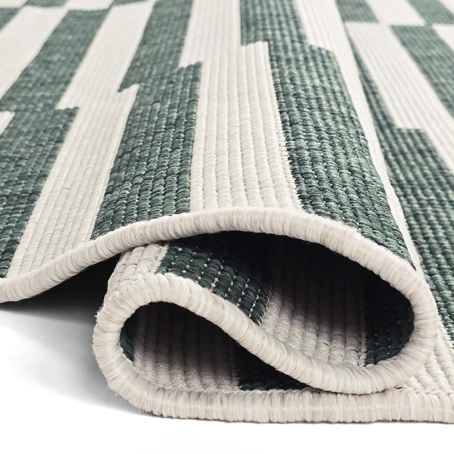 Rond vloerkleed - Indoor/Outdoor Otto (groente)