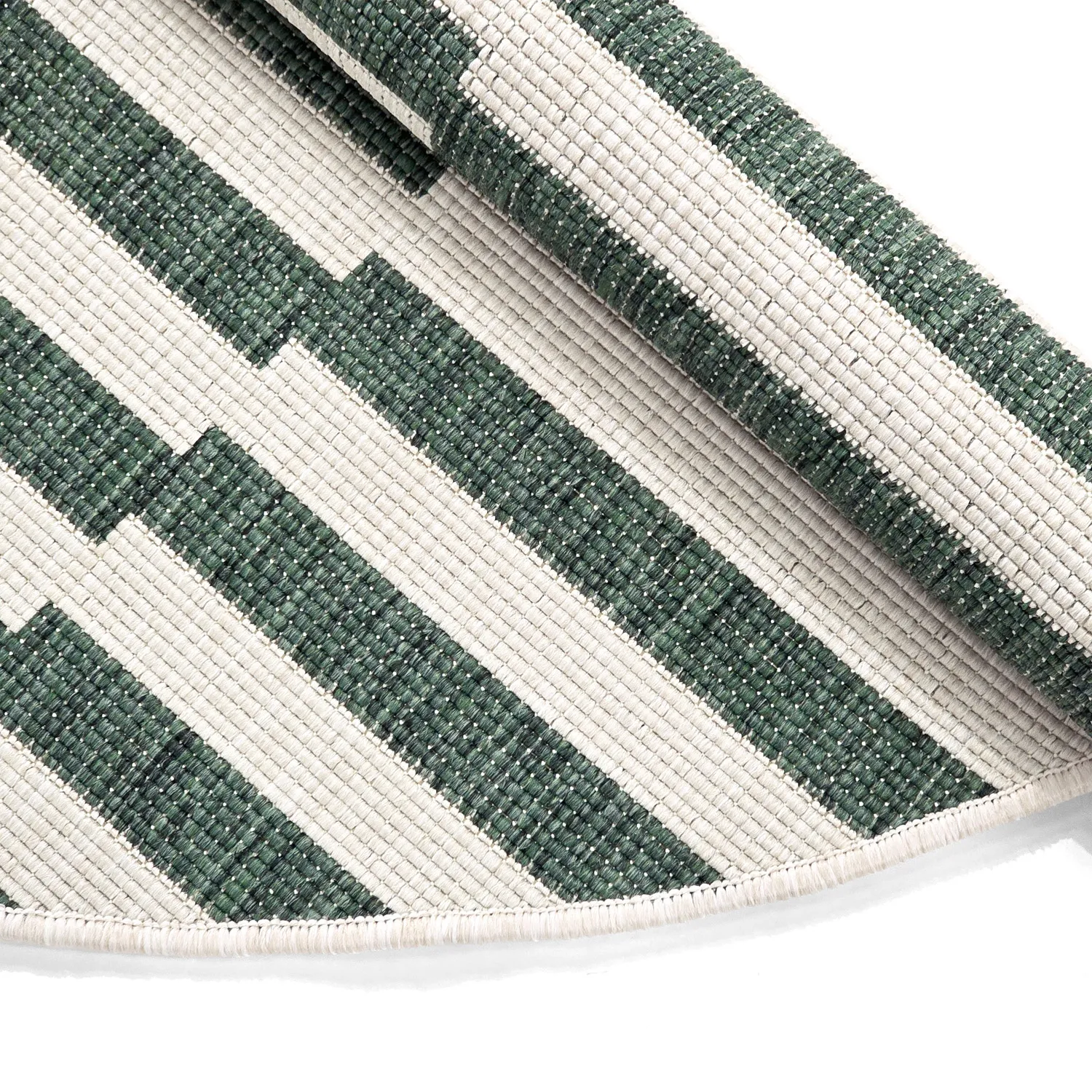 Rond vloerkleed - Indoor/Outdoor Otto (groente)