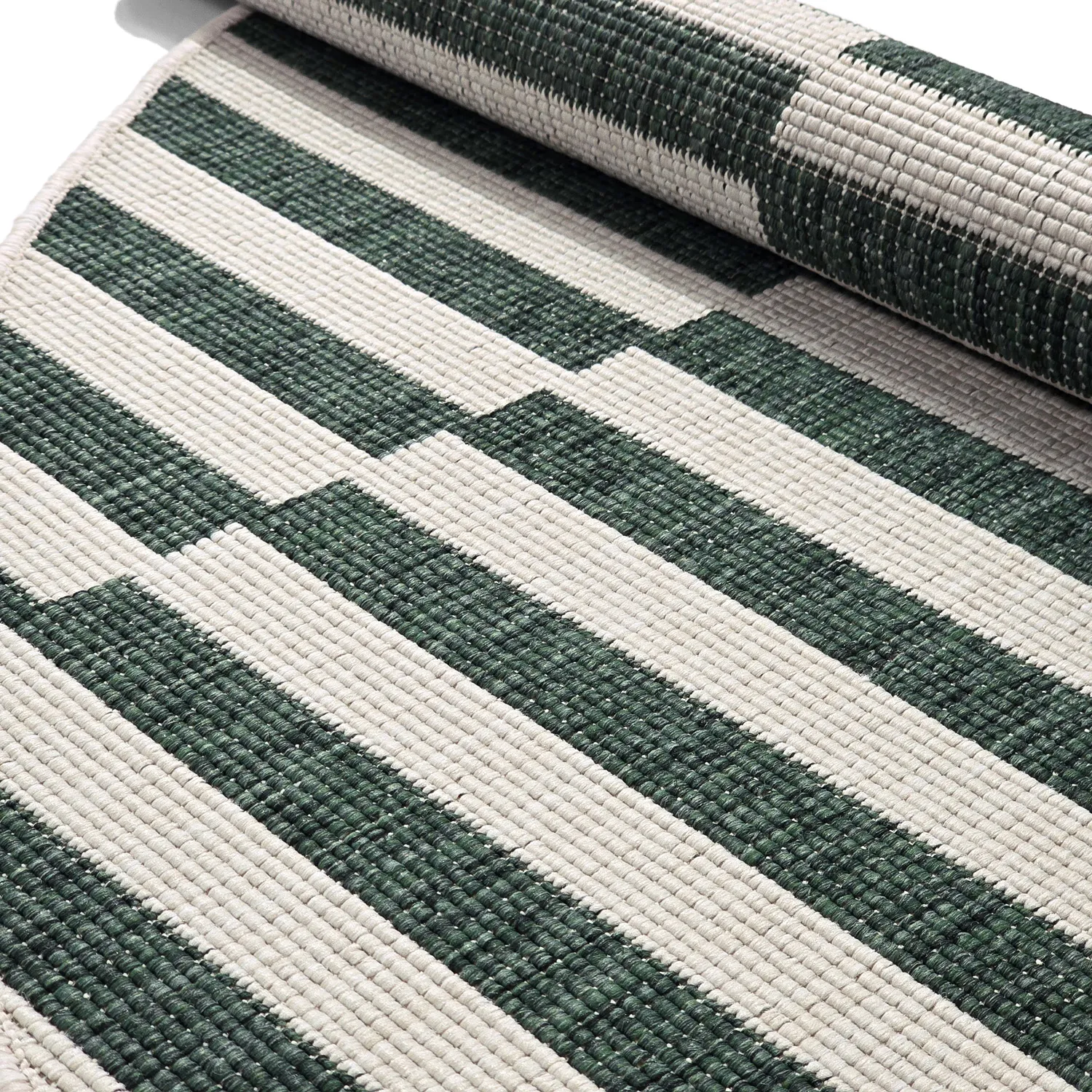 Rond vloerkleed - Indoor/Outdoor Otto (groente)
