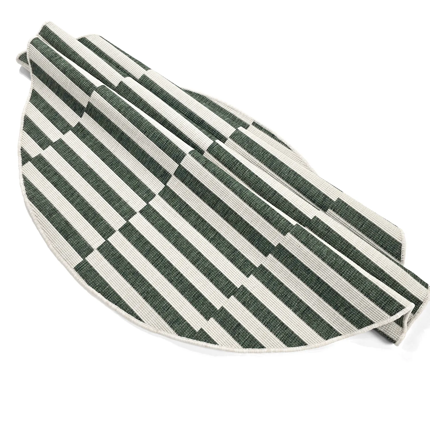 Rond vloerkleed - Indoor/Outdoor Otto (groente)