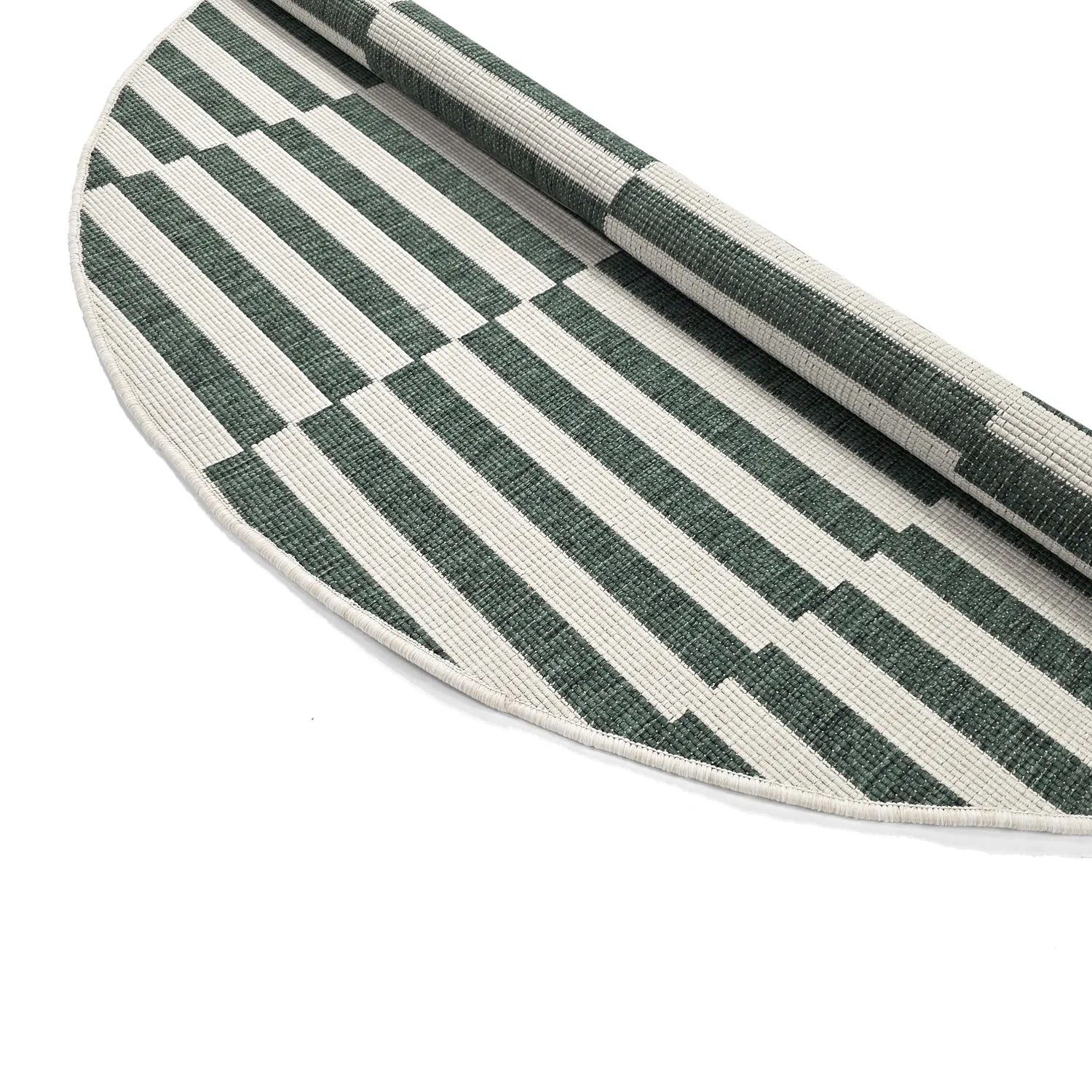 Rond vloerkleed - Indoor/Outdoor Otto (groente)