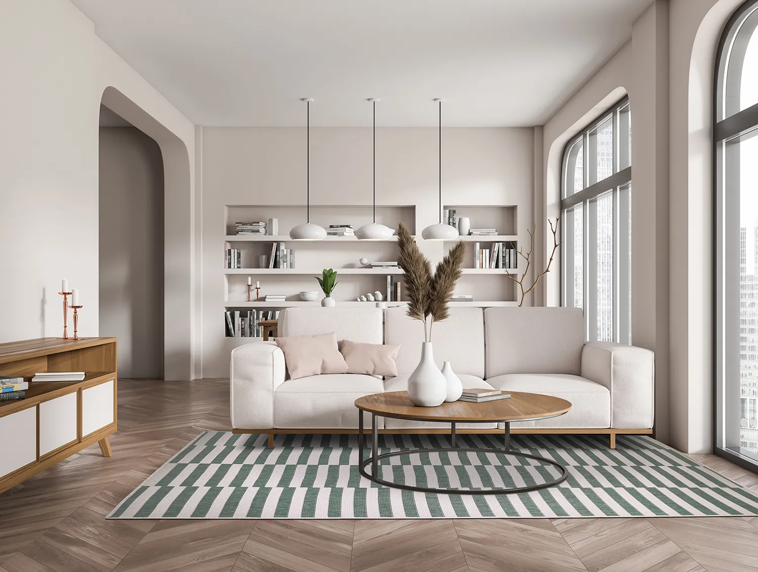 Vloerkleden voor binnen en buiten - Otto (groen)