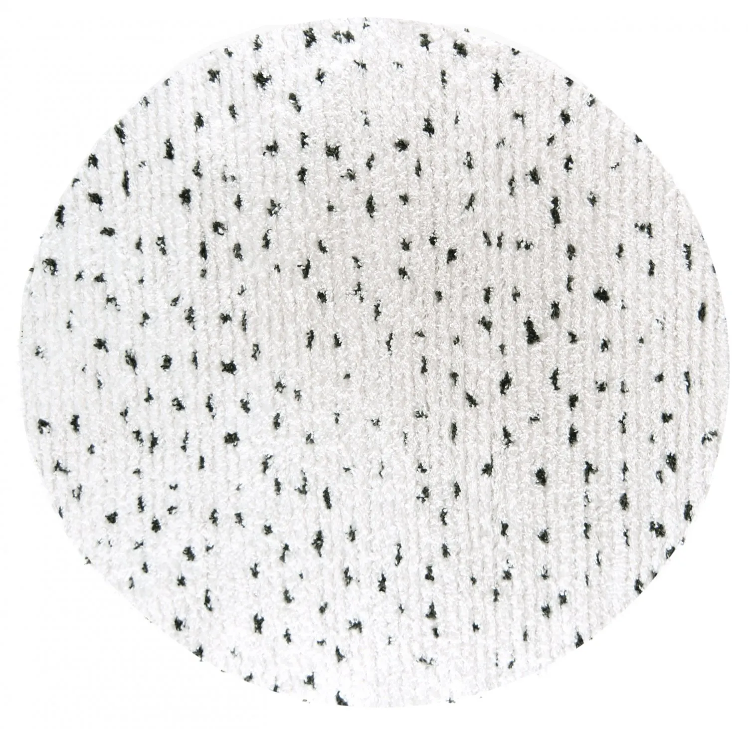 Ronde vloerkleden - Capri (zwart/beige)