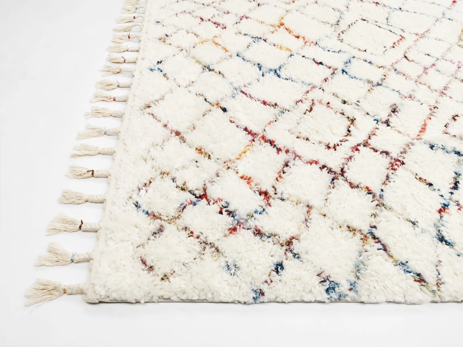 Hoogpolig vloerkleed - Celenza (multi)