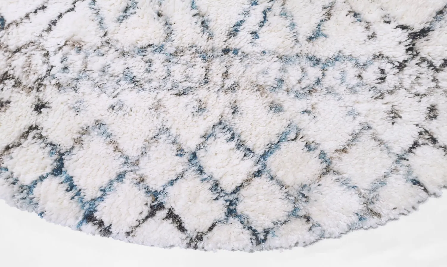 Ronde vloerkleden - Marini (blauw/multi)